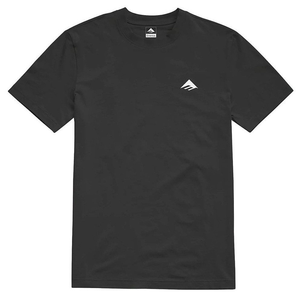 camisa Emerica Justified Triangle - Black - men´s