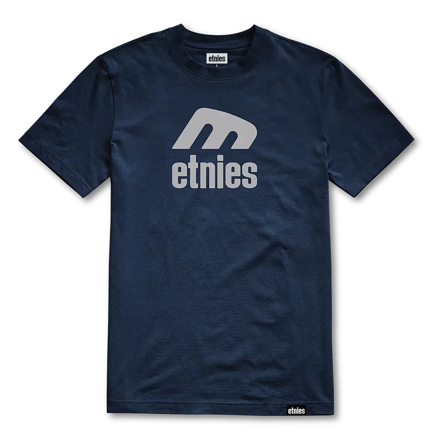 camisa Etnies Icon E - Navy/Grey - men´s