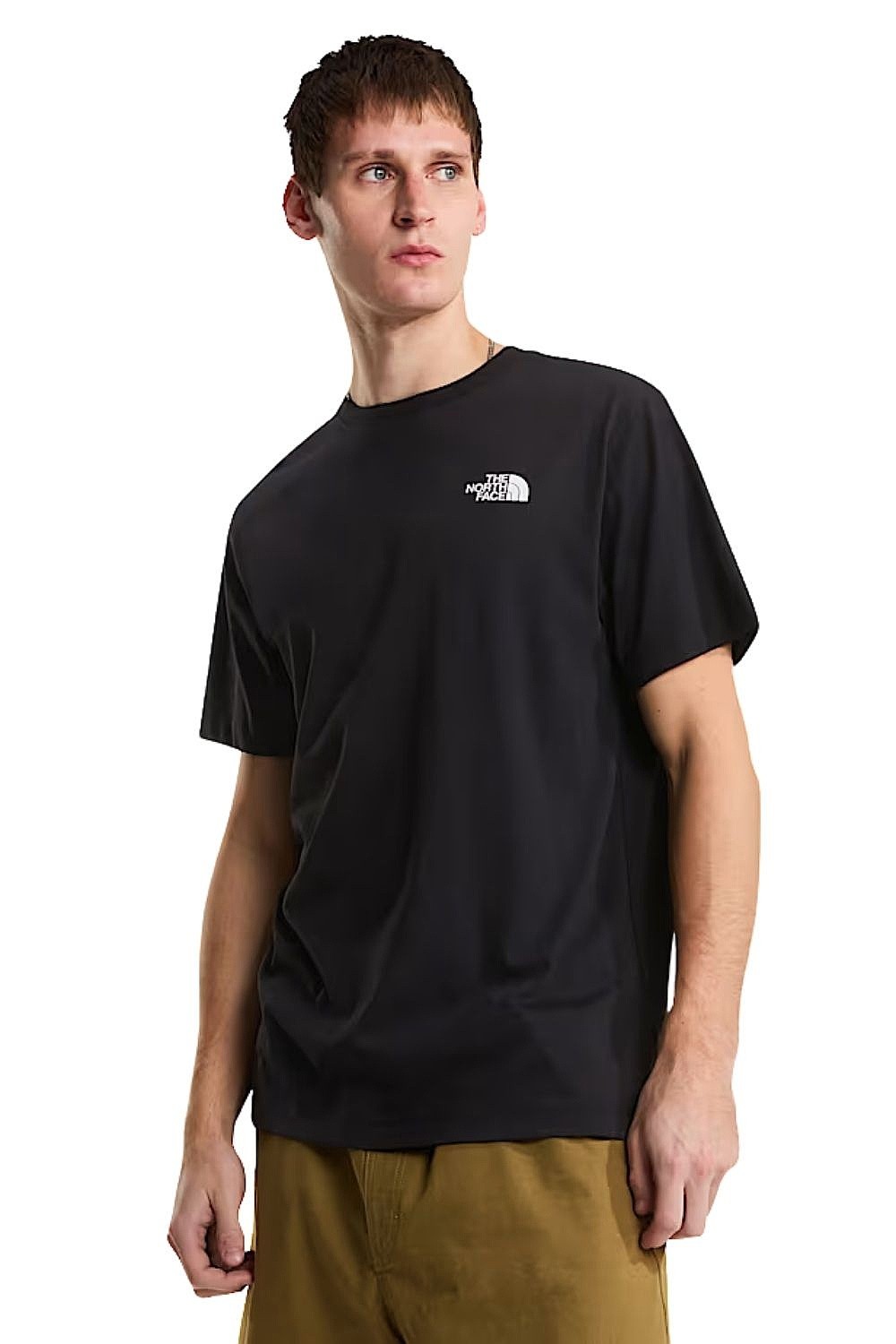 camisa The North Face Vertical Regular - TNF Black - men´s