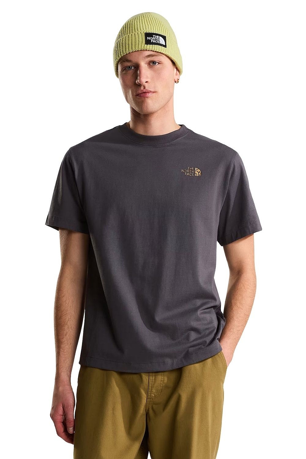 T-Shirt The North Face TNF Snack Relaxed - Anthracite Grey - men´s