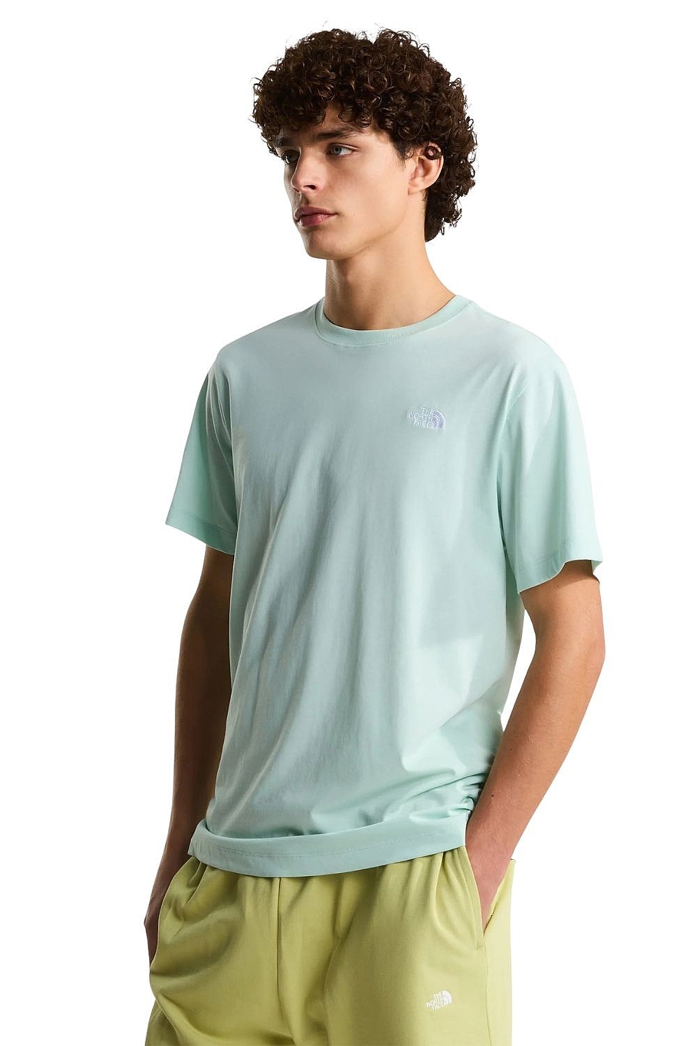 tričko The North Face Evolution Simple Dome Regular - Opal Frost