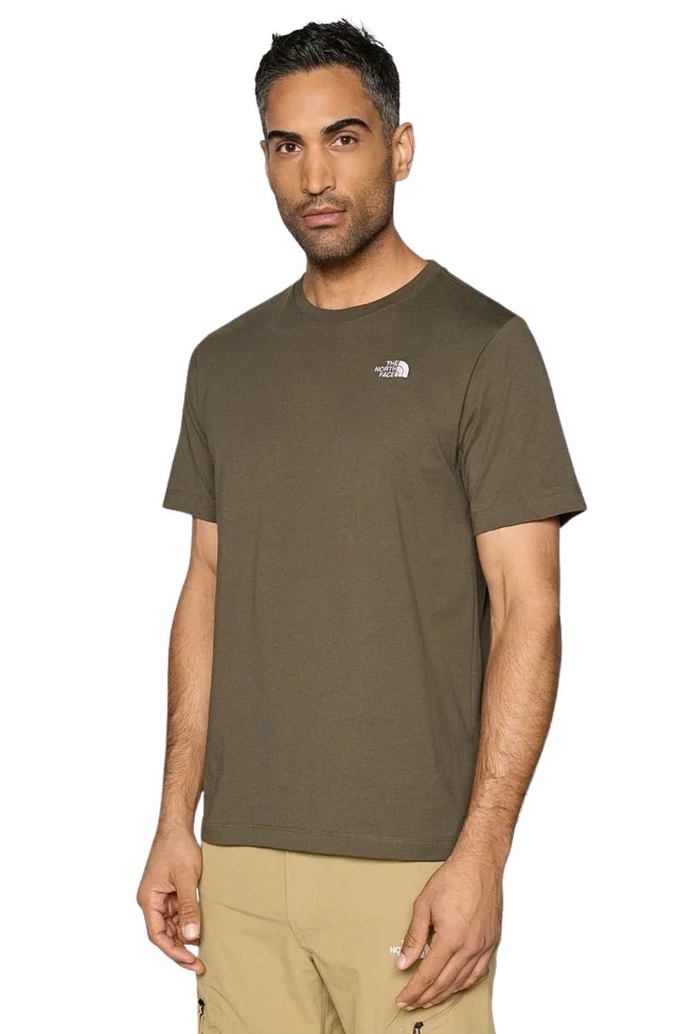 tričko The North Face Evolution Simple Dome Regular - New Taupe Green - men´s