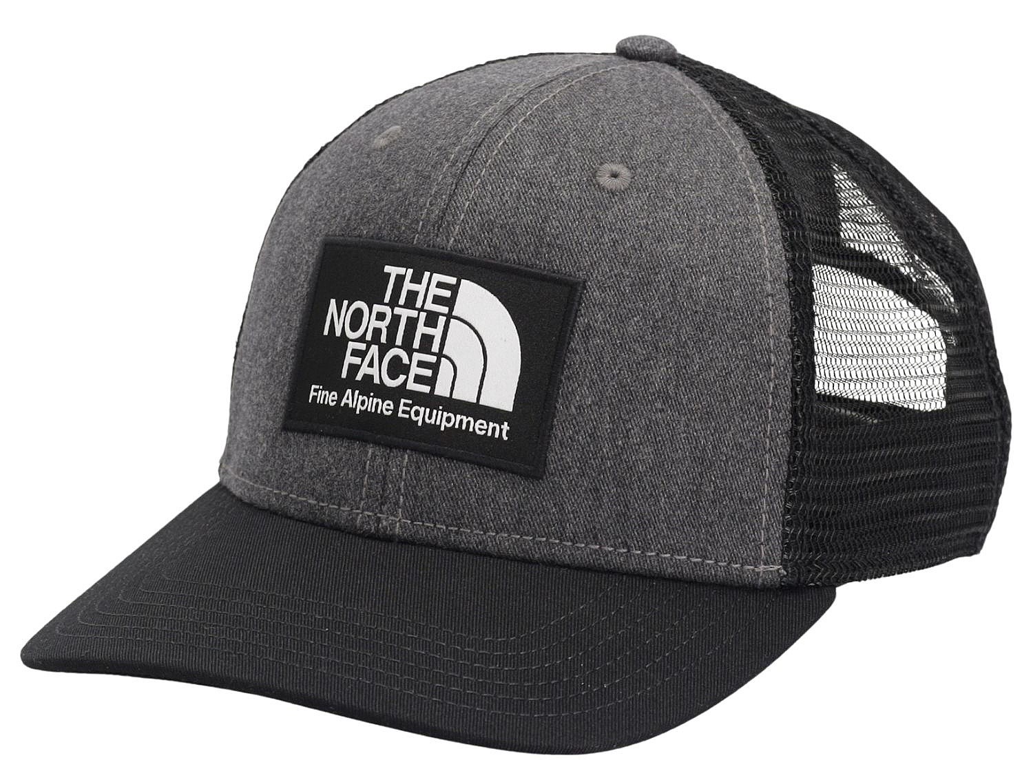 kšiltovka The North Face Mudder Trucker - TNF Black/TNF Medium Grey Heather