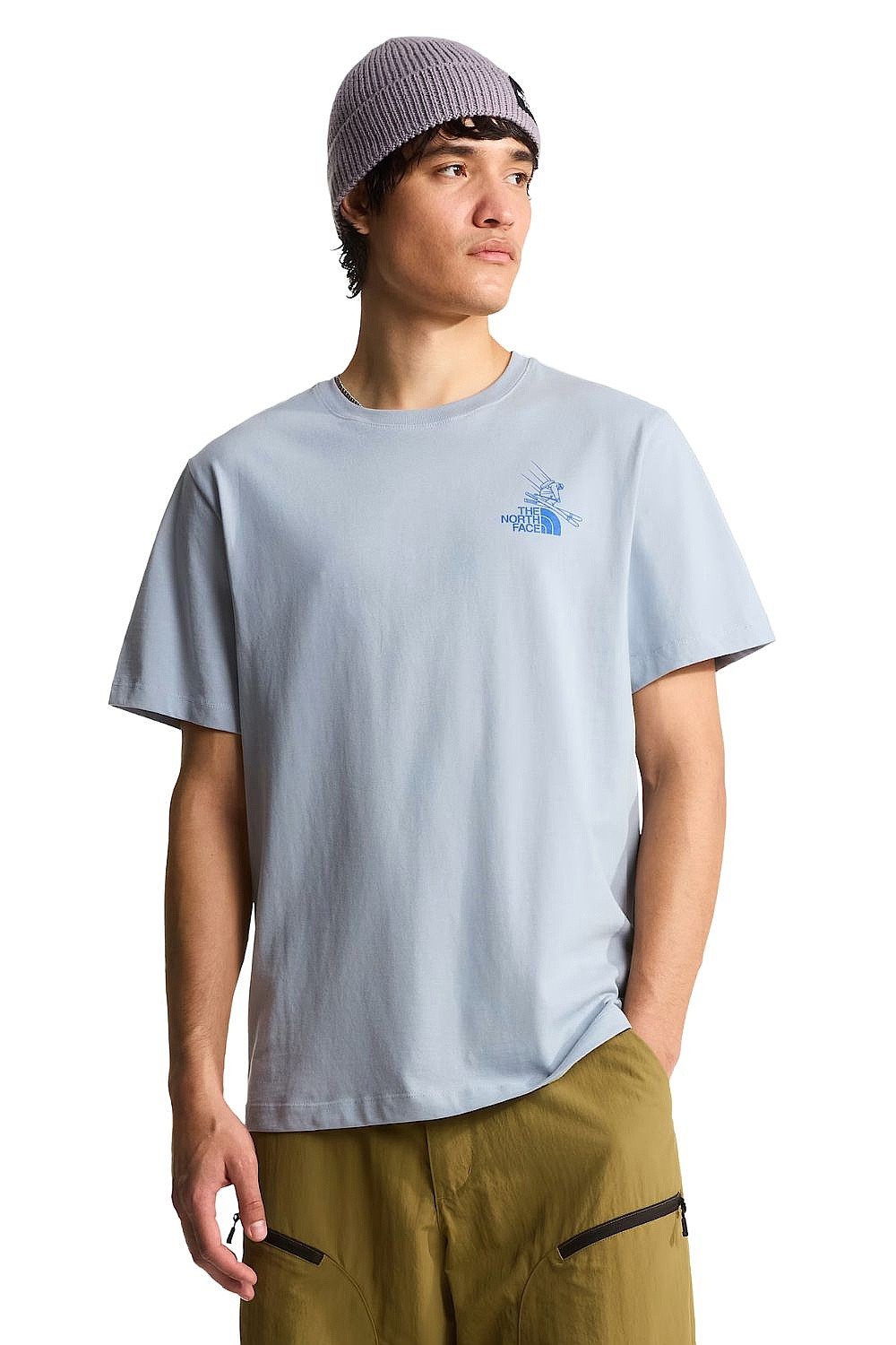 T-Shirt The North Face Mountain Celebration Regular - Frost Grey - men´s