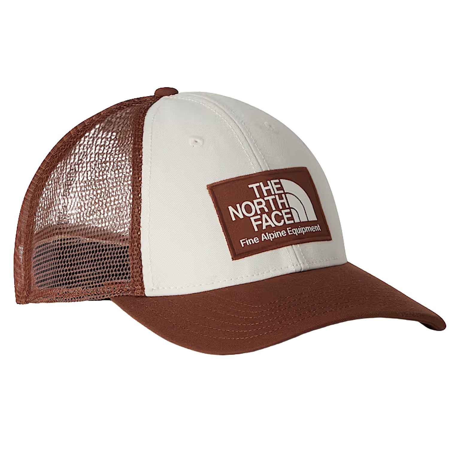 gorra con visera The North Face Mudder Trucker - Ember Soil/White Dune