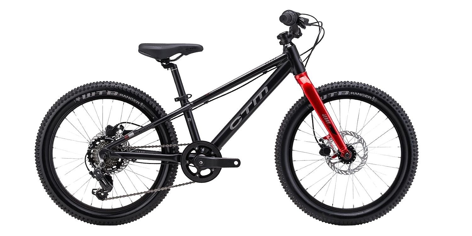 велосипед CTM Jerry 2.0 20" - Matte Black - unisex junior