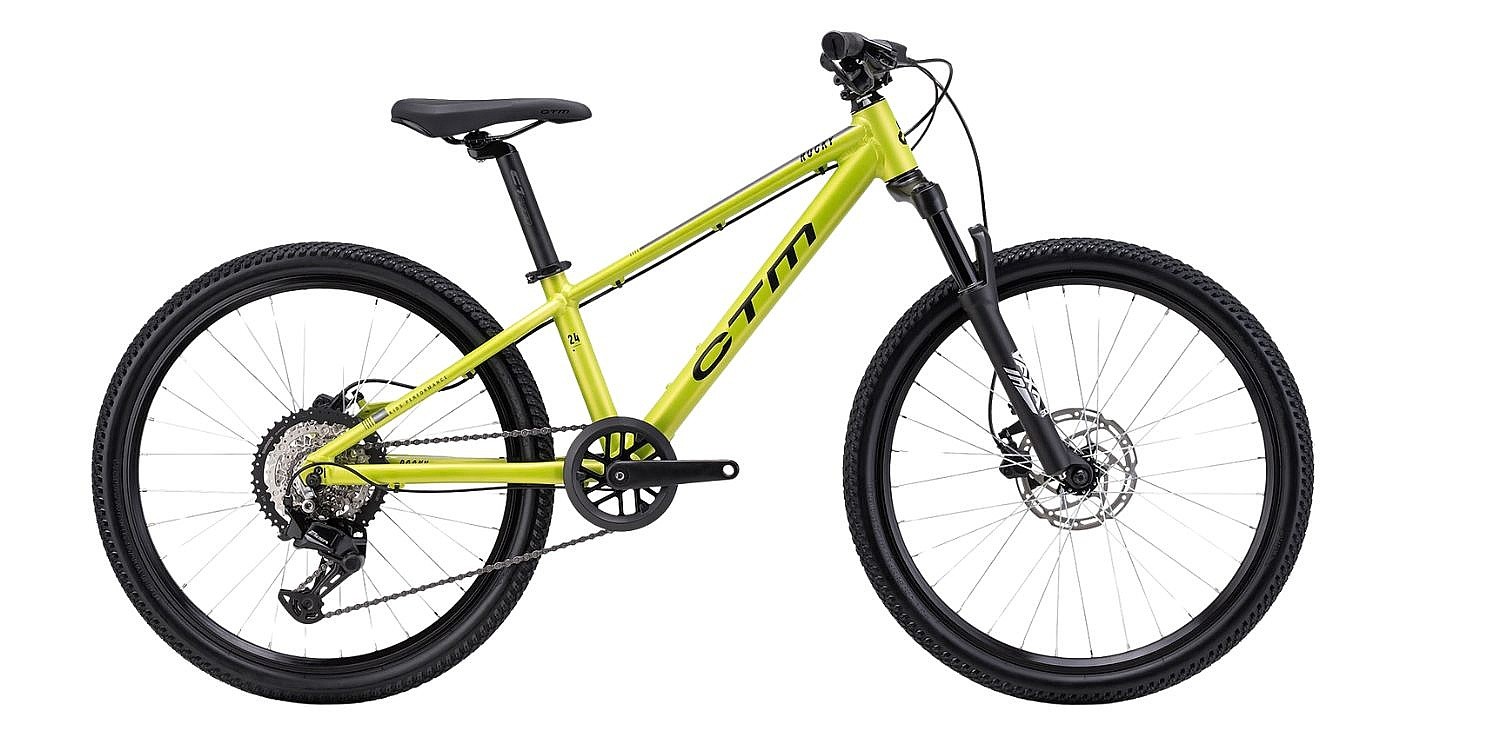 bicycle CTM Rocky 3.0 24" - Matte Lime - unisex junior