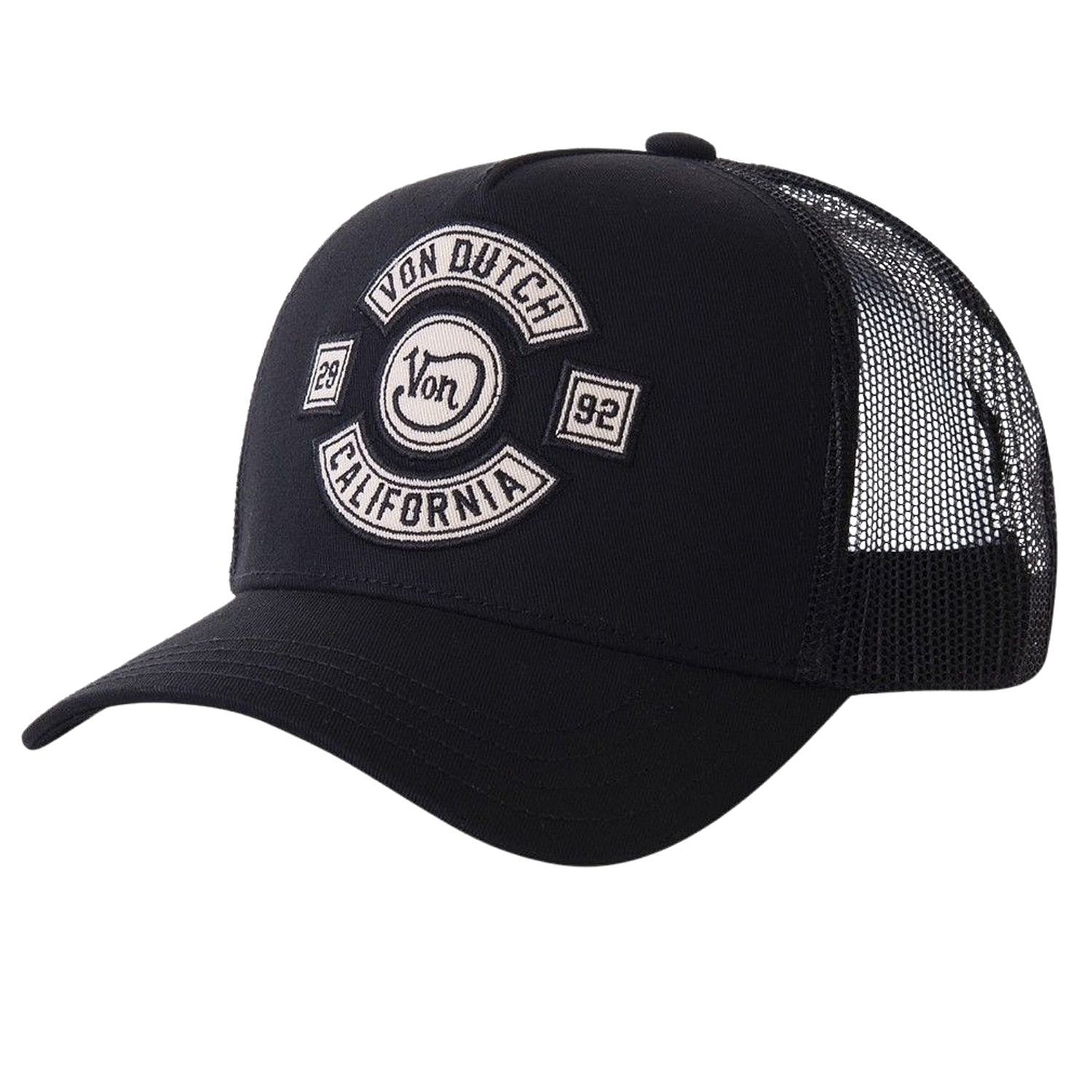 cap Von Dutch Biker Trucker - Black