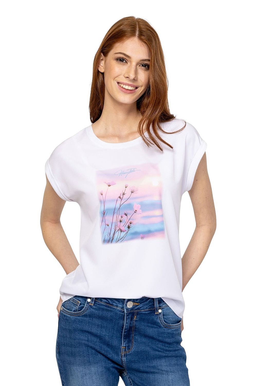 рубашка Heavy Tools Monas26 - Sunset - women´s