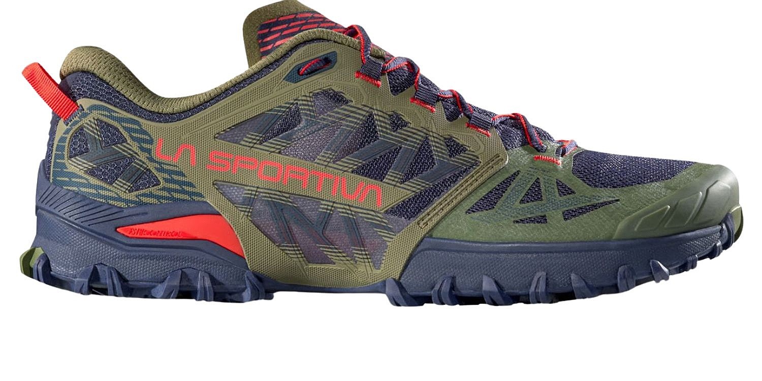 topánky La Sportiva Bushido III - Cypress/Mountain Red - men´s