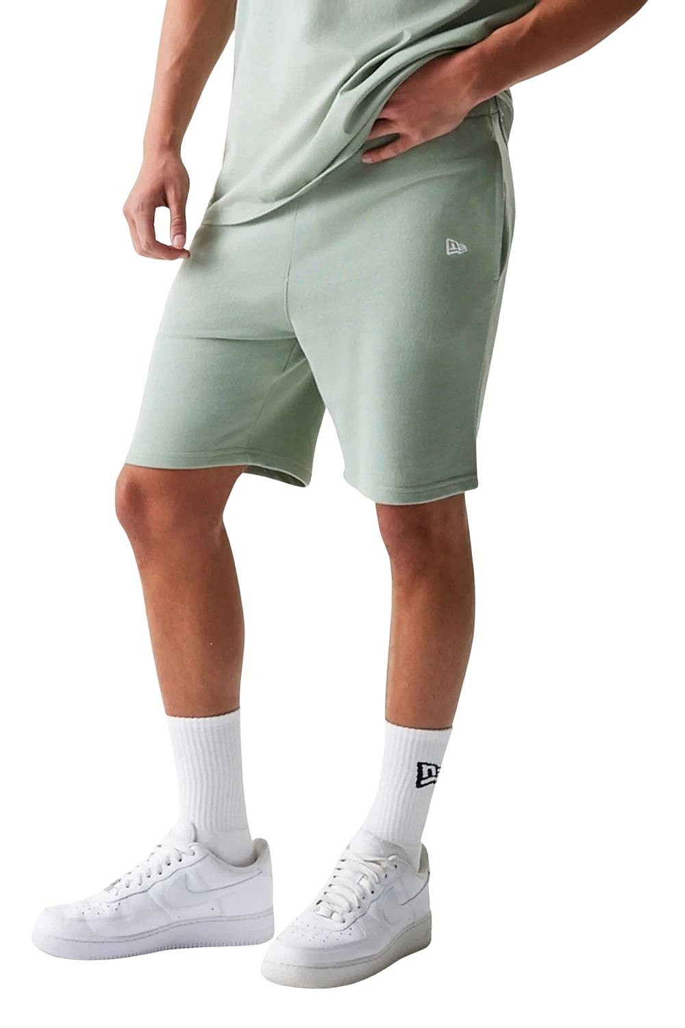 kraťasy New Era Midi League FT MLB Los Angeles Dodgers - Everest Green - men´s