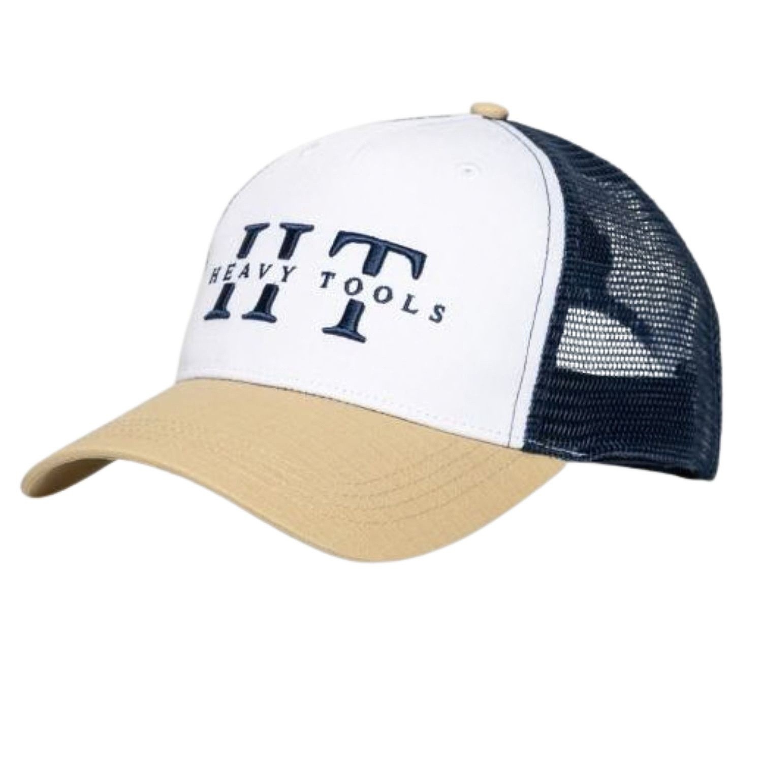șapcă cu cozoroc Heavy Tools Padvik - White