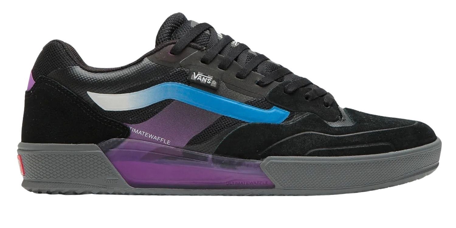 chaussures Vans Skate Ave 2.0 - Black/Purple - men´s