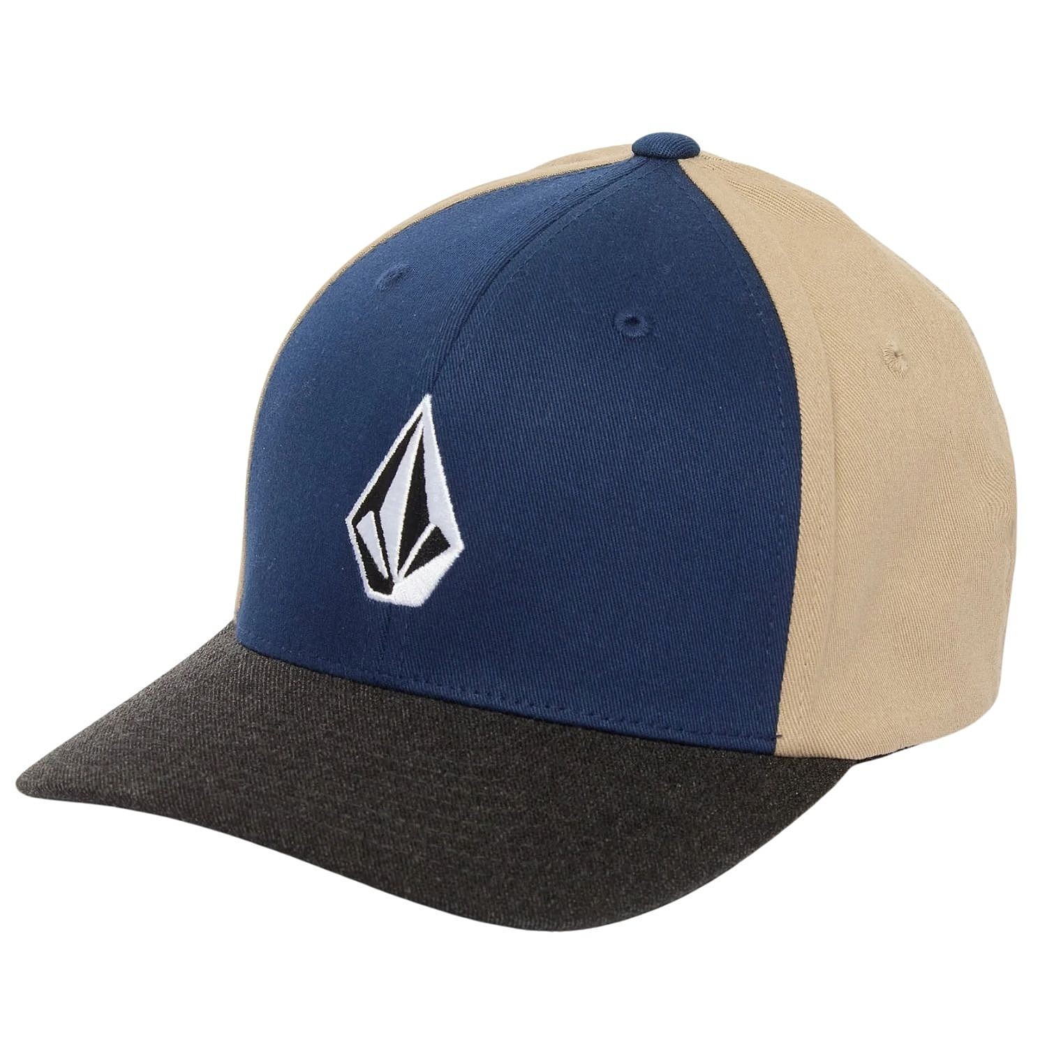 šiltovka Volcom Full Stone Heather Flexfit - Dust Bowl Indigo - men´s