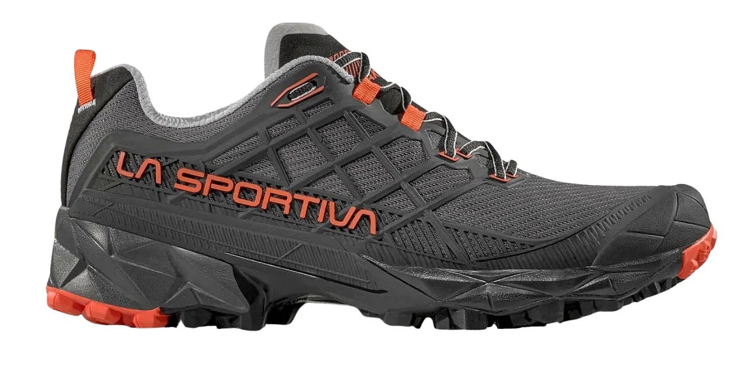 обувь La Sportiva Akyra II - Carbon/Cherry Tomato - men´s
