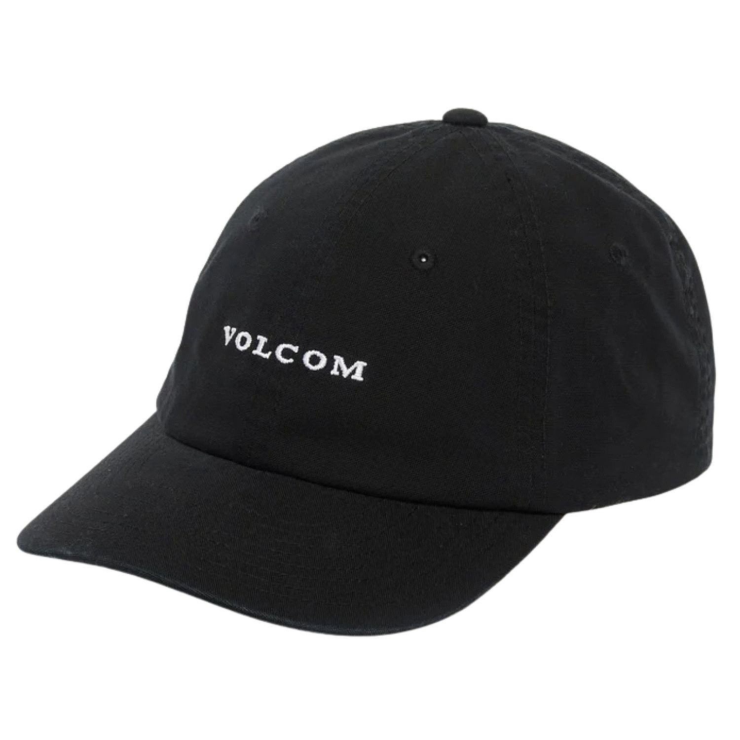 keps Volcom Full Stone Washed Adjustable - Black - men´s