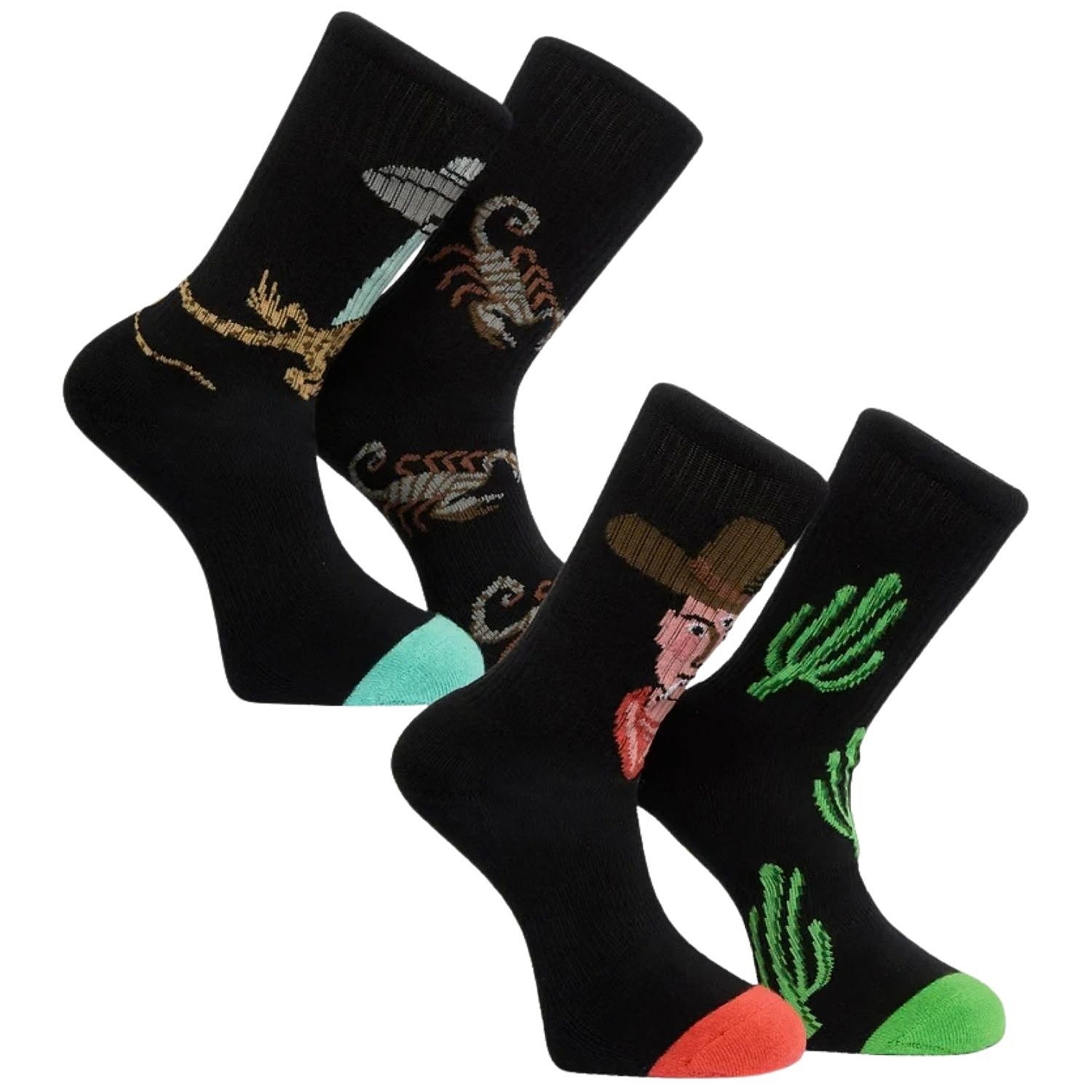 ponožky Volcom Fa Mickey Mason 2 Pack - Multi