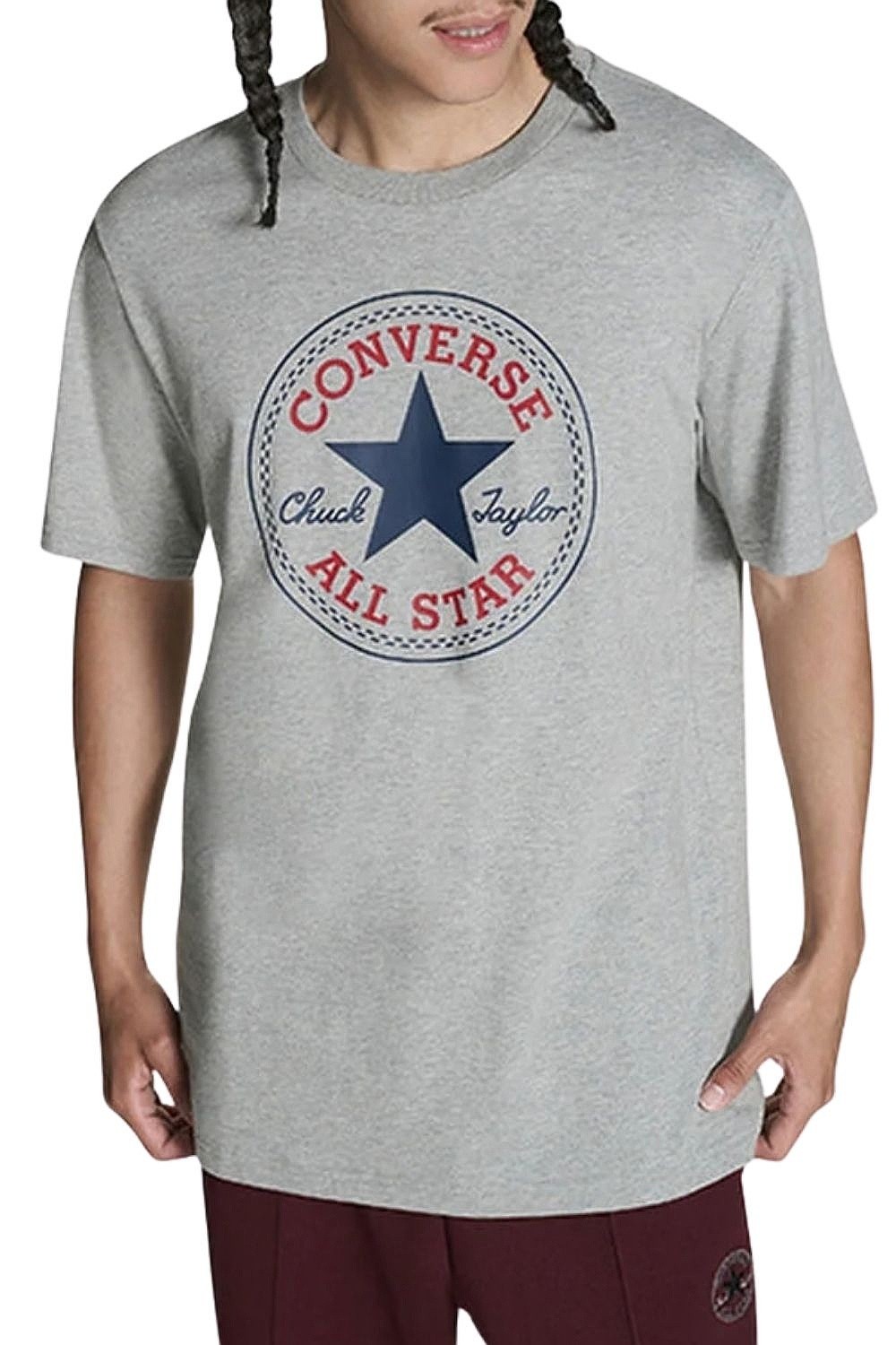 tričko Converse Chuck Patch/CVM5T459 - M6X/Vintage Grey Heather