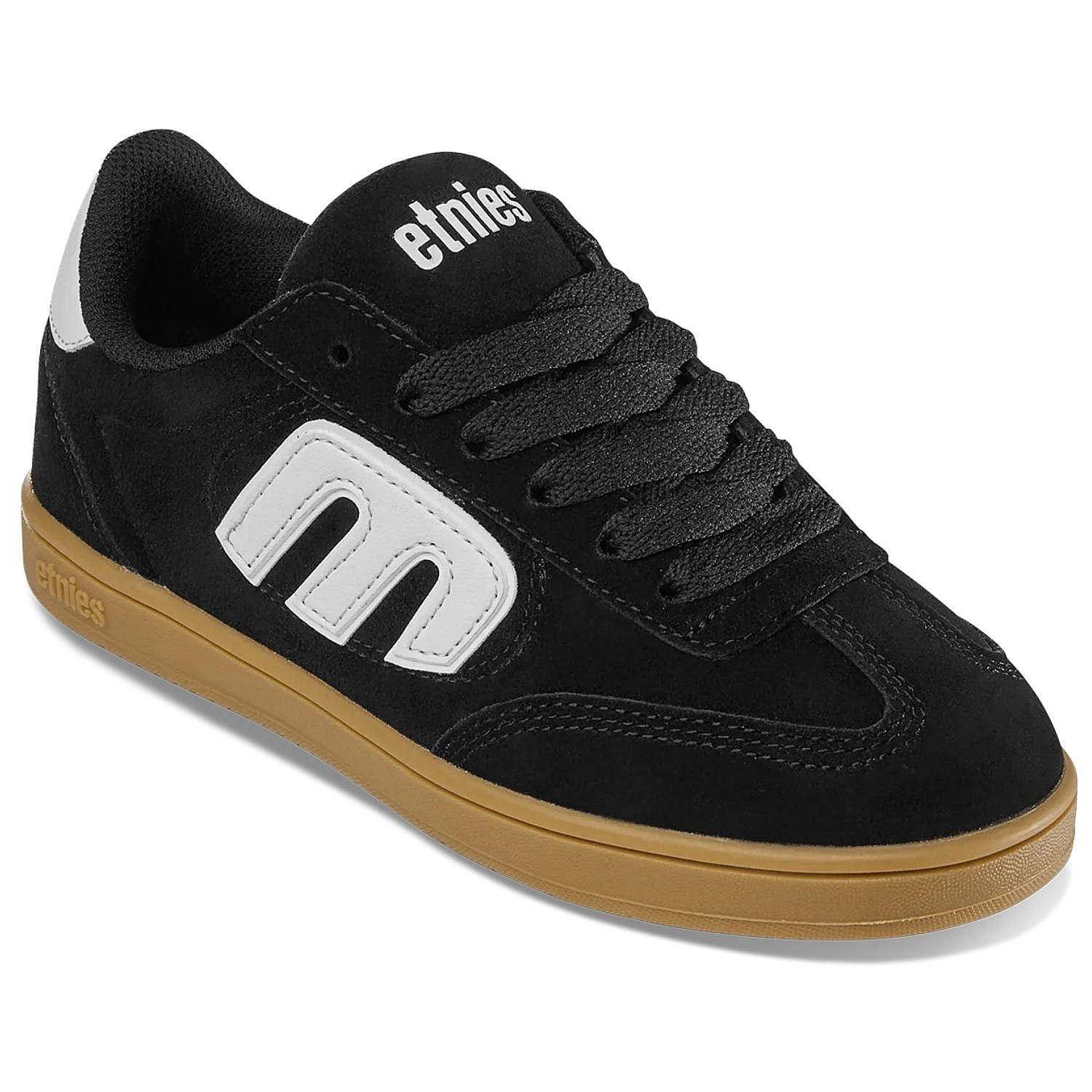 topánky Etnies Kids Locut - Black/Gum/White - unisex junior