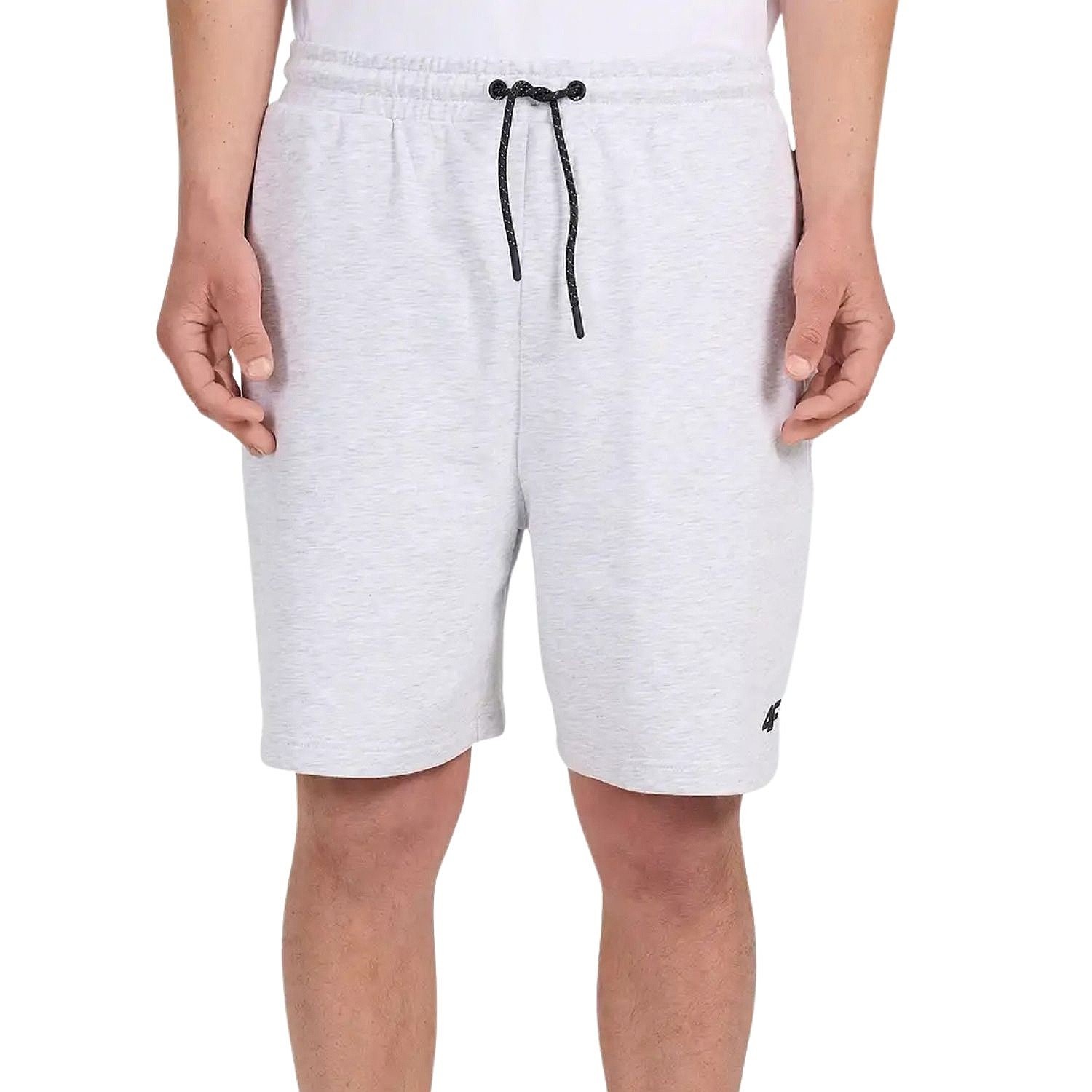 kraťasy 4F 4FWMM00TSHOM0836 - 27M/Cold Light Grey Melange