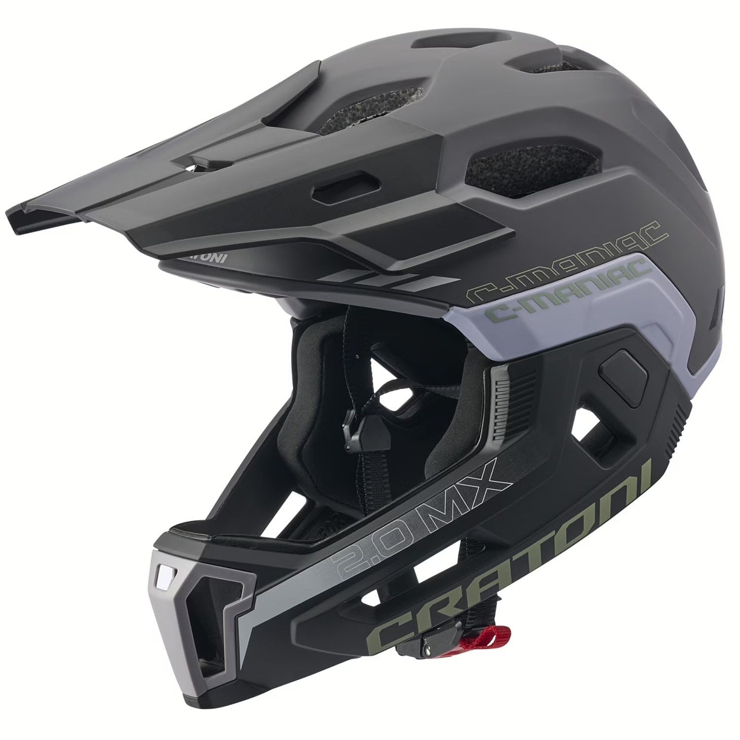 casco Cratoni C-Maniac 2.0 MX - Brown/Stone Matt