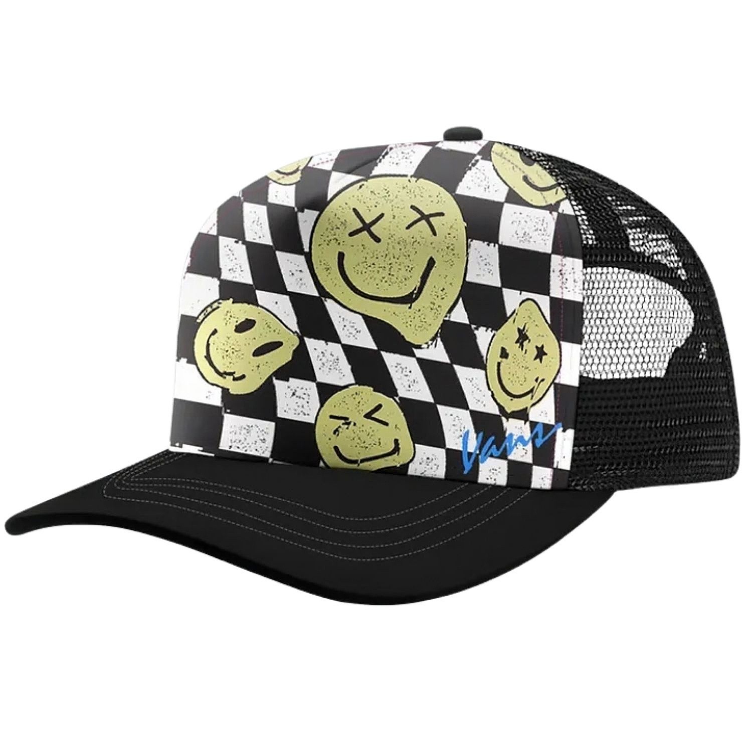 кепка Vans Twisted Vans Trucker Youth - Black - unisex junior