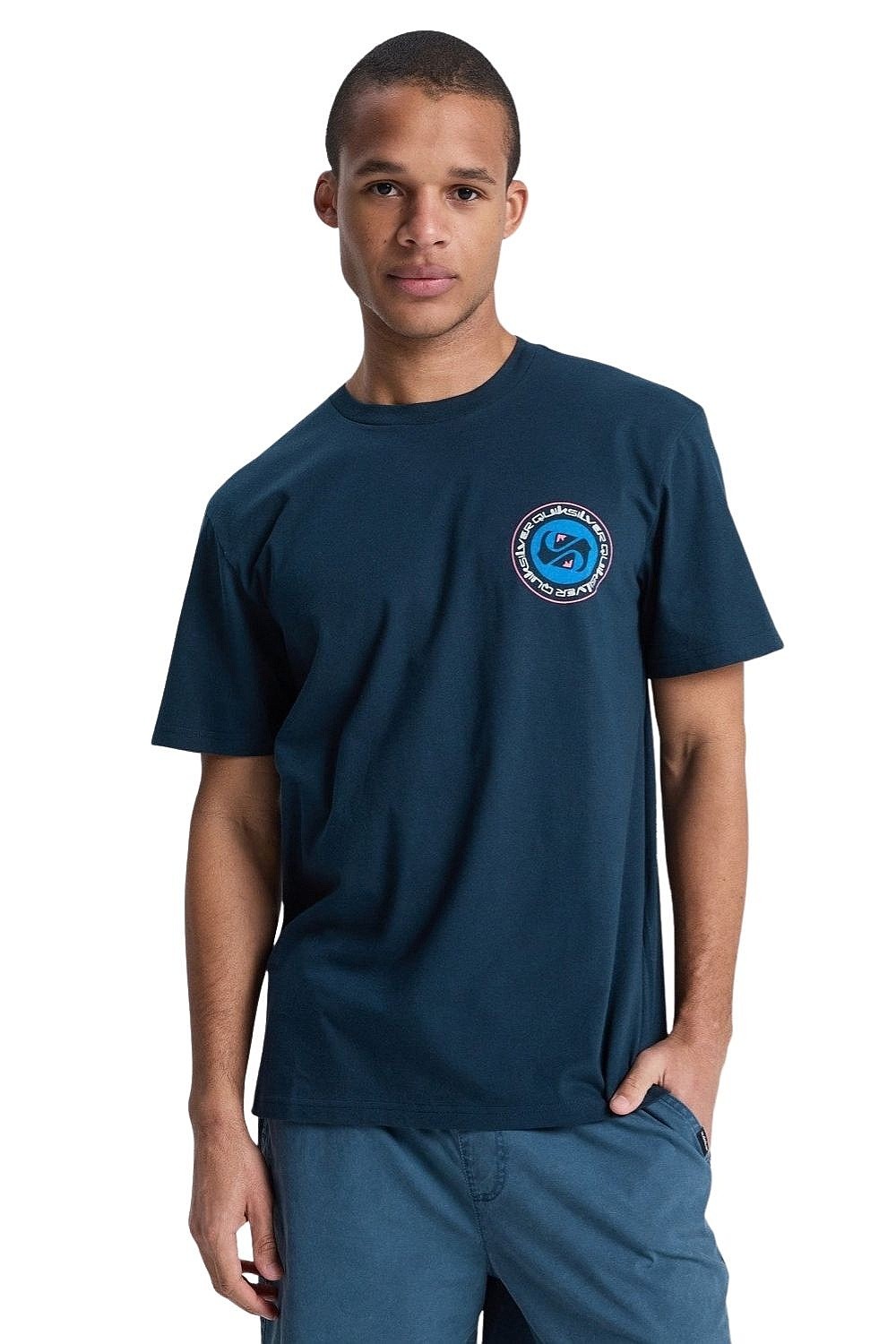 tričko Quiksilver Ev Duality - KTP0/Dark Navy - men´s