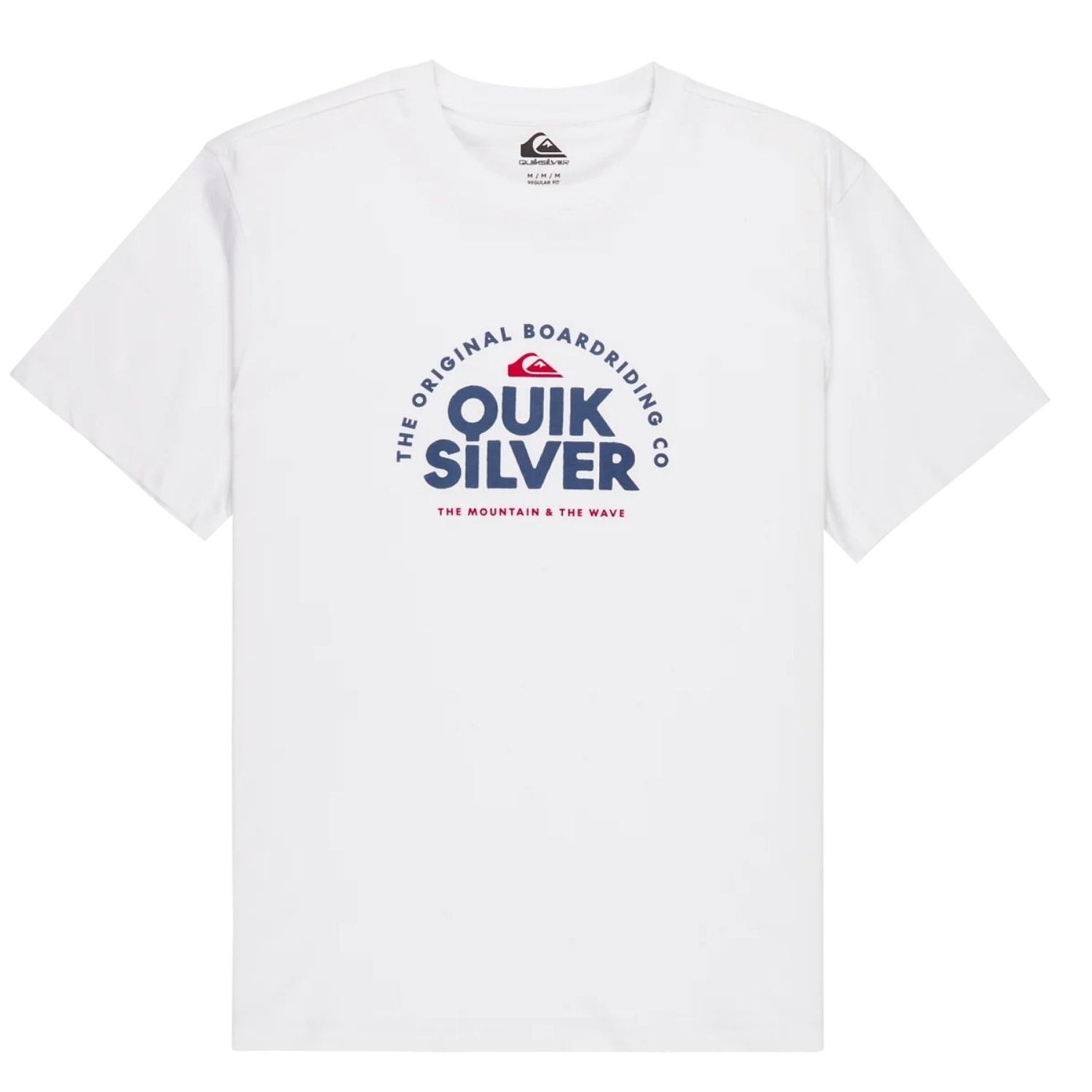 T-shirt Quiksilver Fundamental Ride - WBB0/White - men´s
