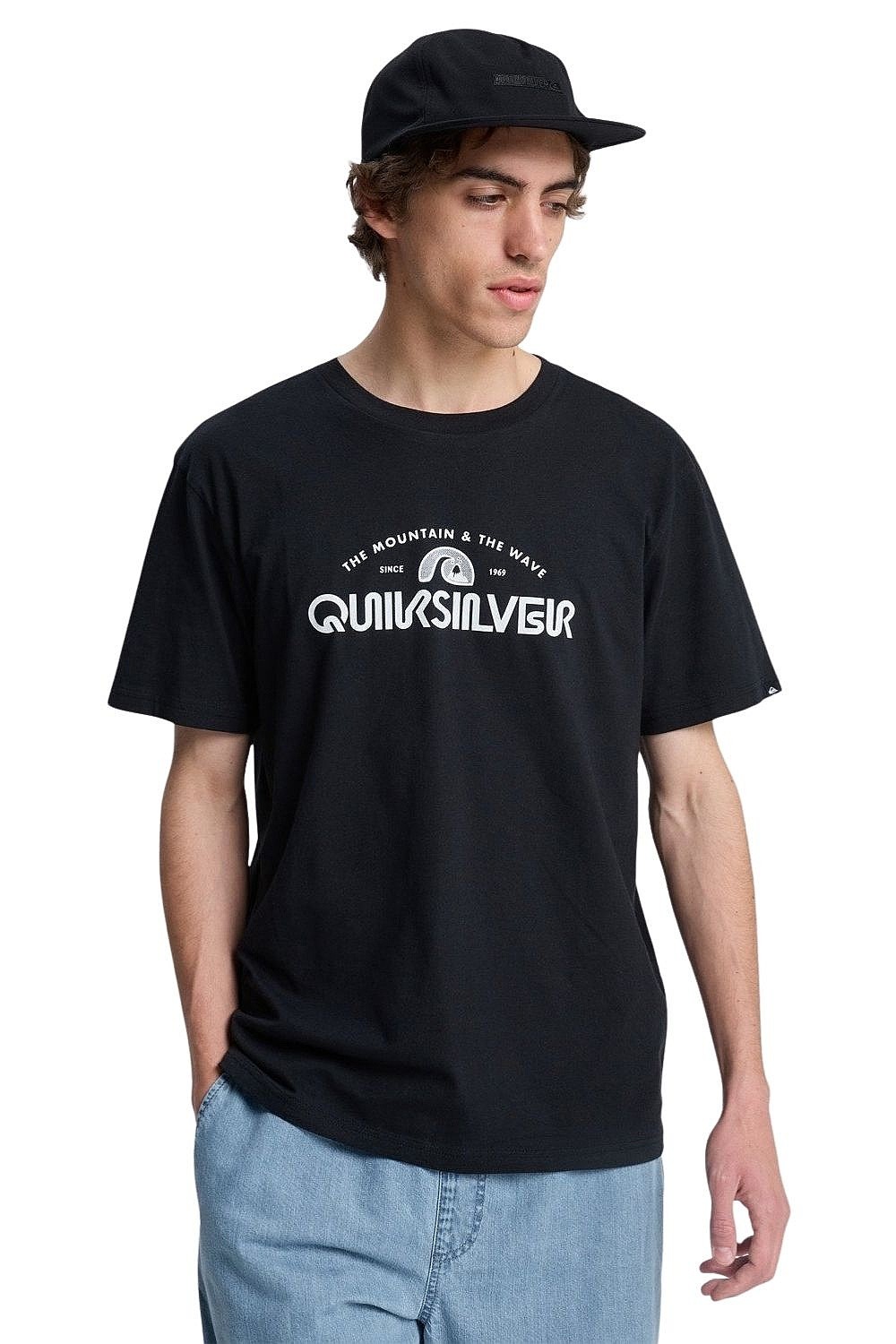 tričko Quiksilver Ev Vista - KVJ0/Black