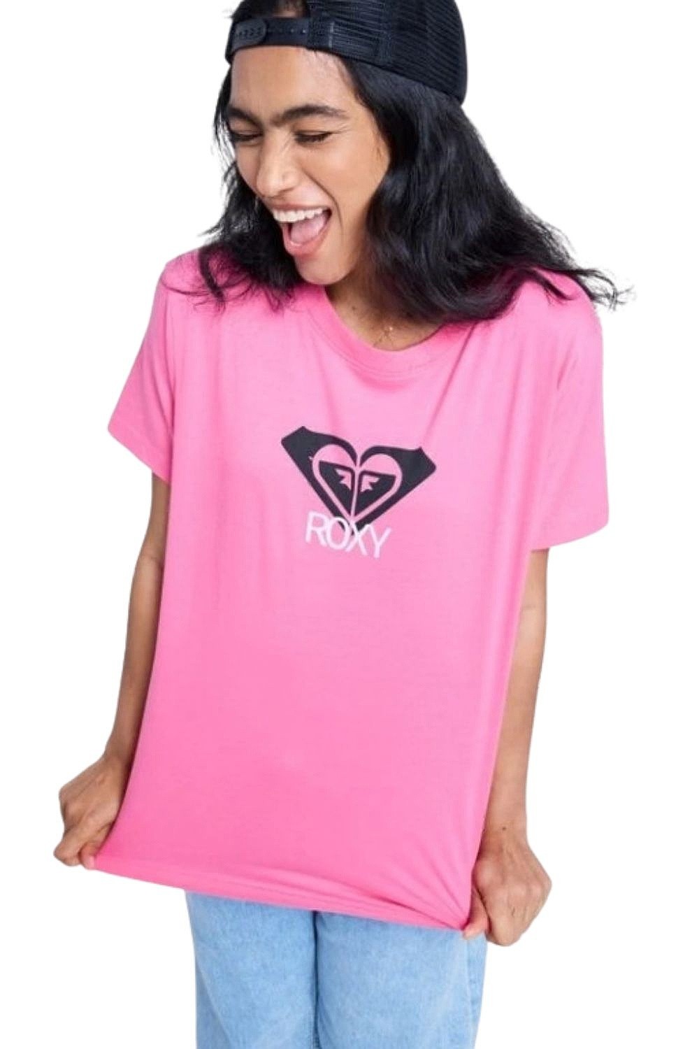 camisa Roxy Ocean Road Art - MLW0/Sangria Sunset - women´s