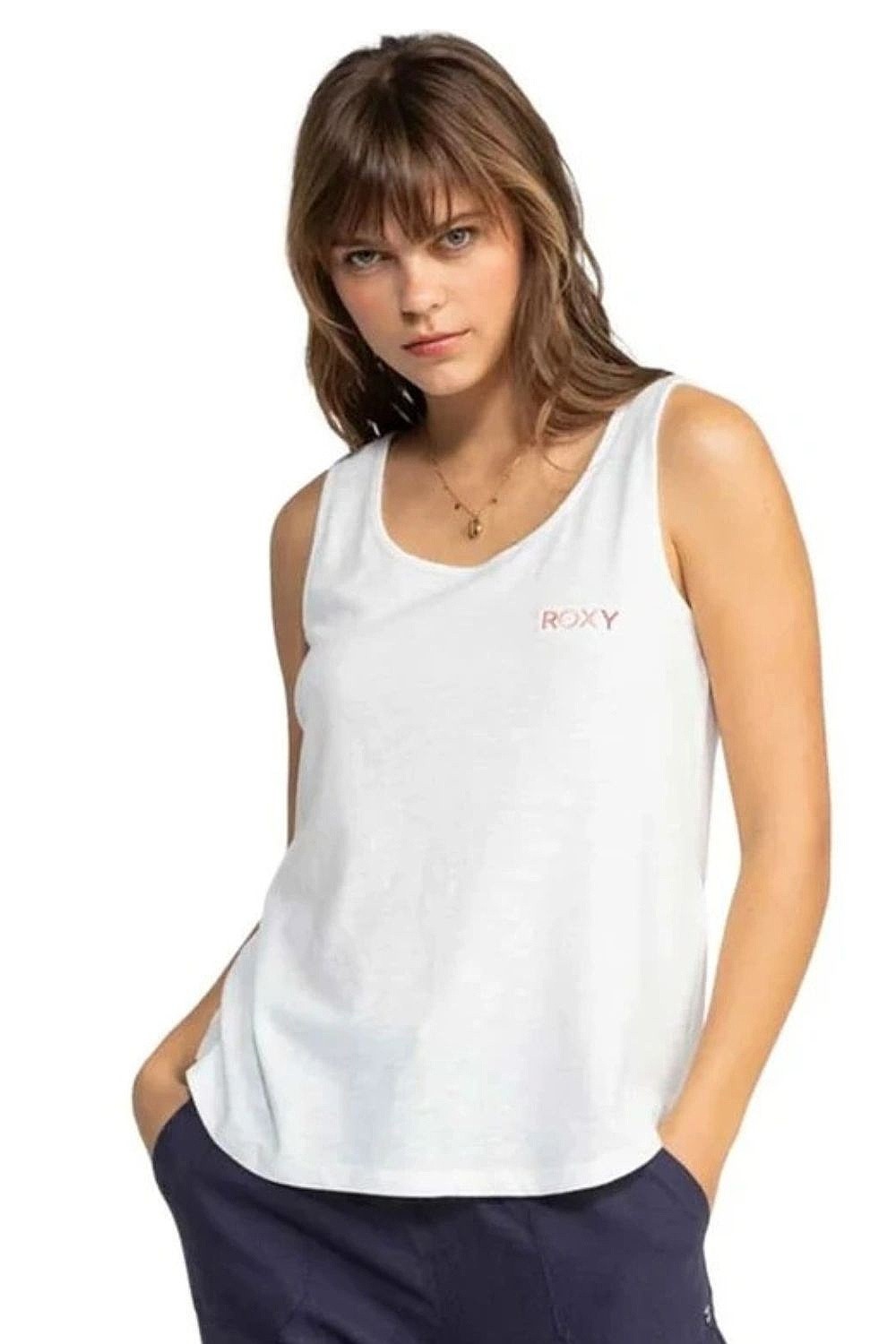 tílko Roxy Saturdaze - WBB0/Snow White