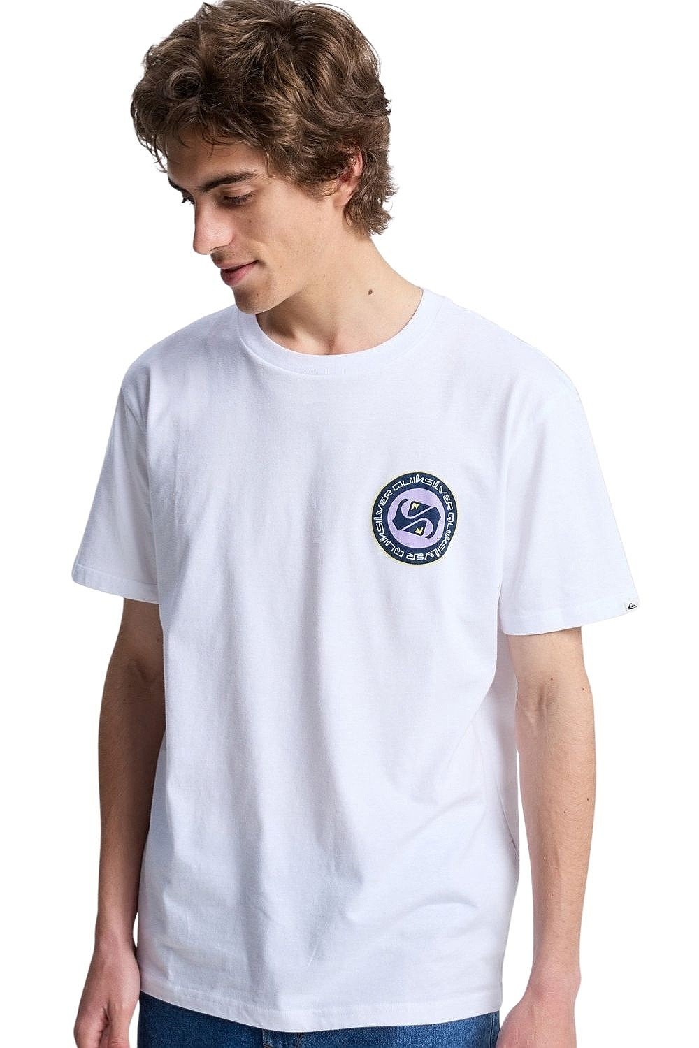 shirts Quiksilver Ev Duality - WBB0/White - men´s