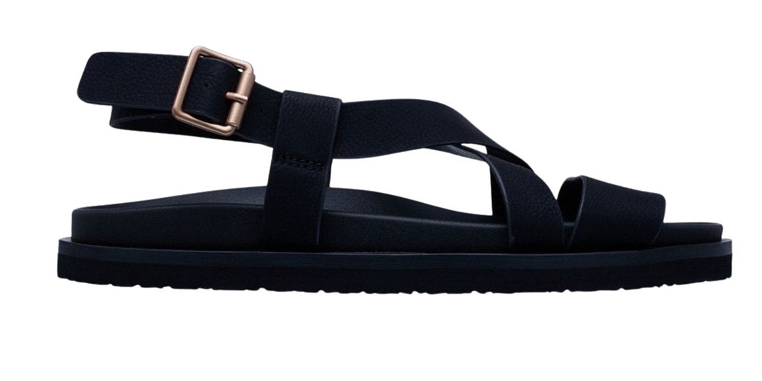 обувь Roxy Zaho Crossed - BLK/Black - women´s