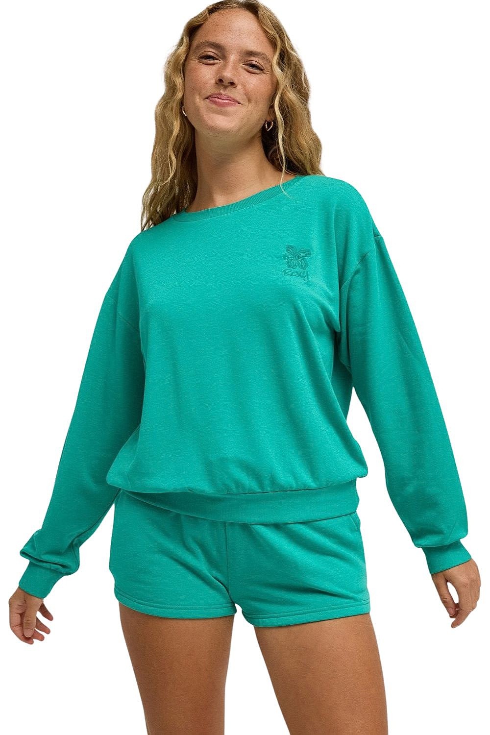 кофта Roxy Surfing By Moonlight - GNA0/Sea Green - women´s