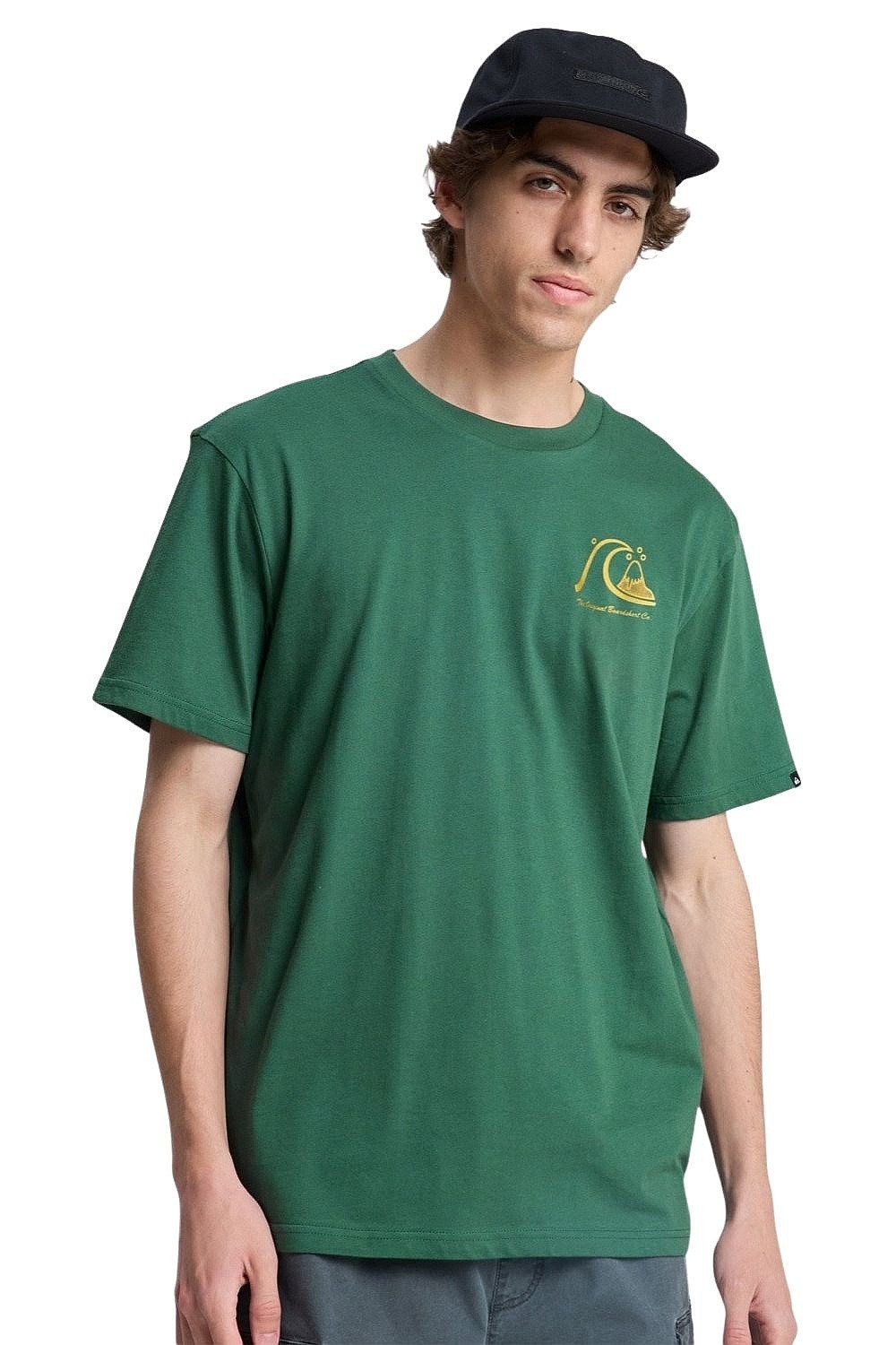 tričko Quiksilver Evo Original Bs - GRT0/Forest