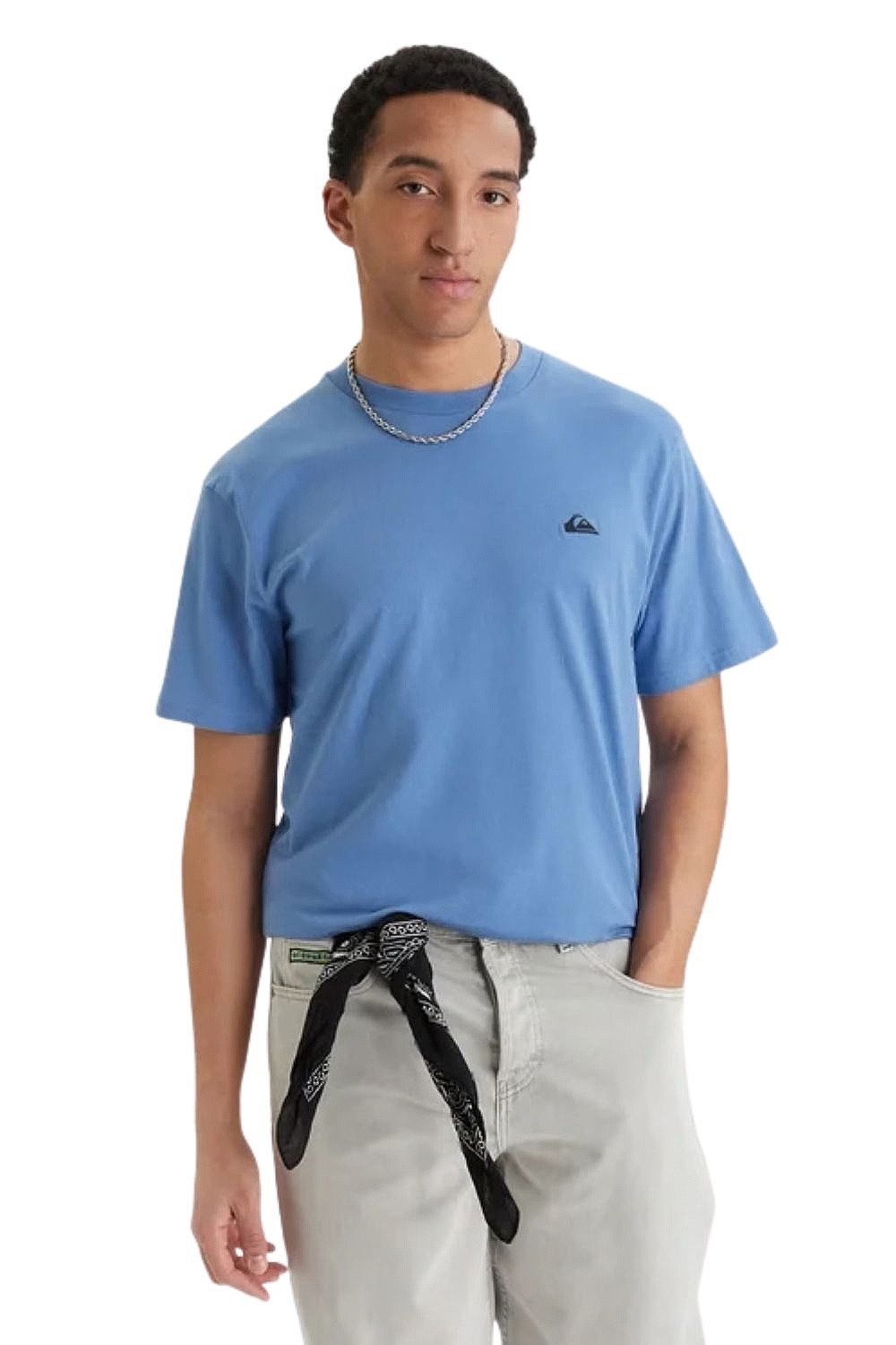 tričko Quiksilver Basic - BLC0/Riviera