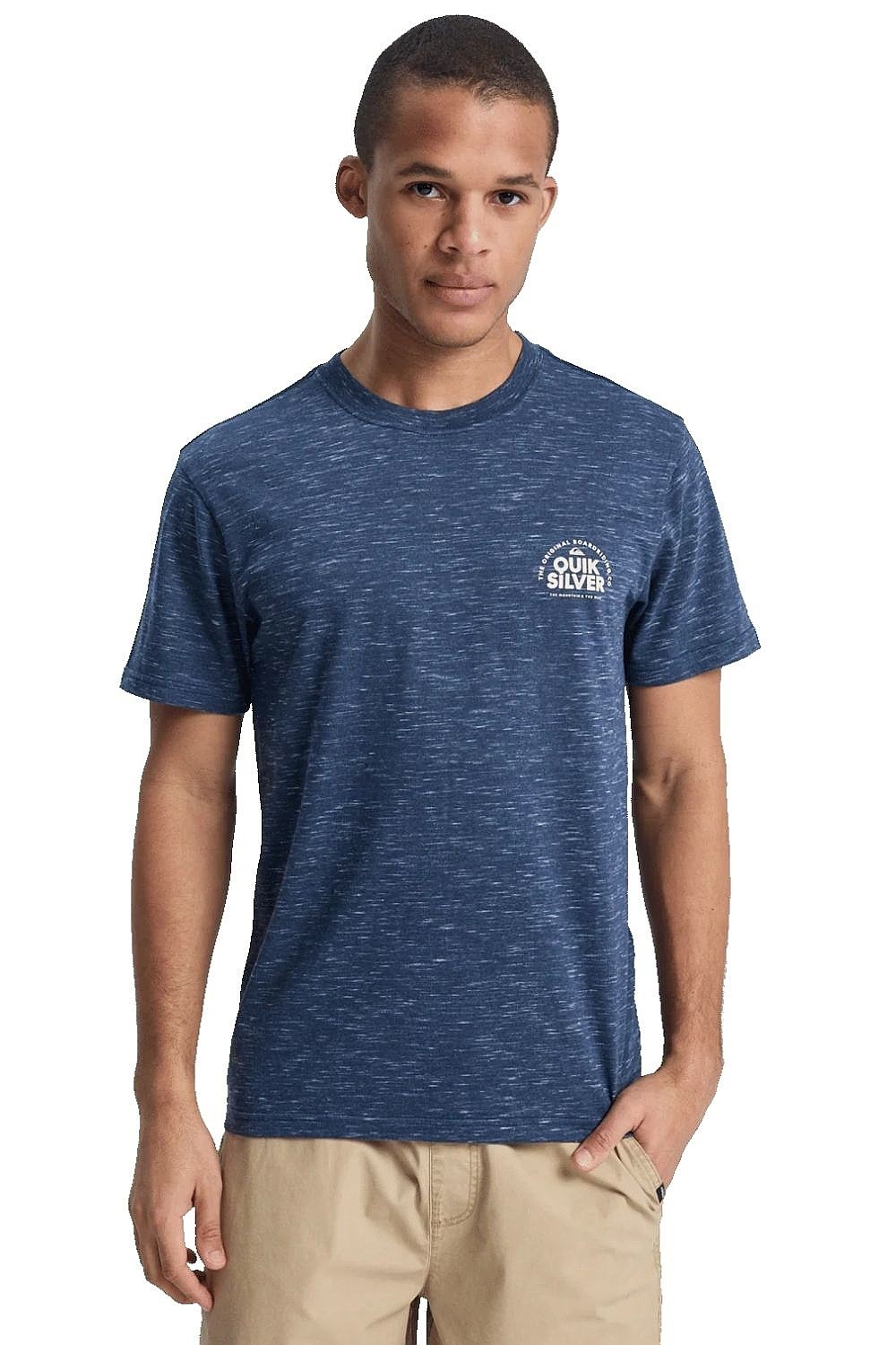 рубашка Quiksilver Dola Injected Slub - KTP3/Dark Navy Injected Slub - men´s