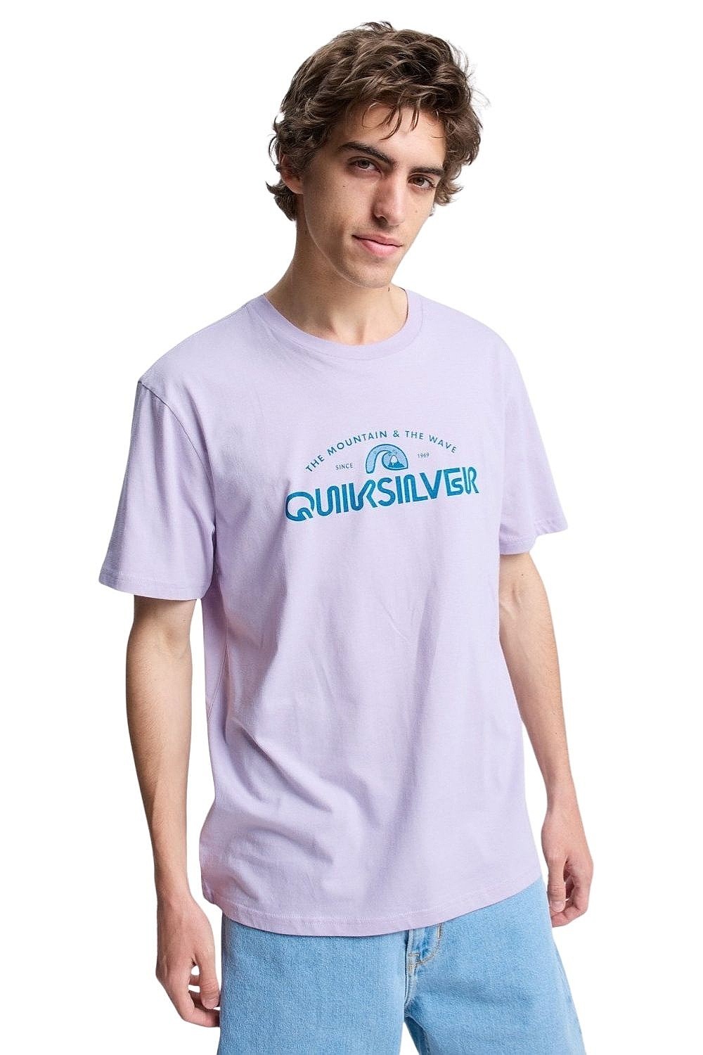 T-shirt Quiksilver Ev Vista - PFJ0/Orchid Petal - men´s