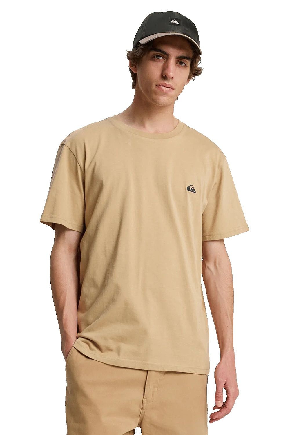 camisa Quiksilver Basic - CJZ0/Khaki - men´s