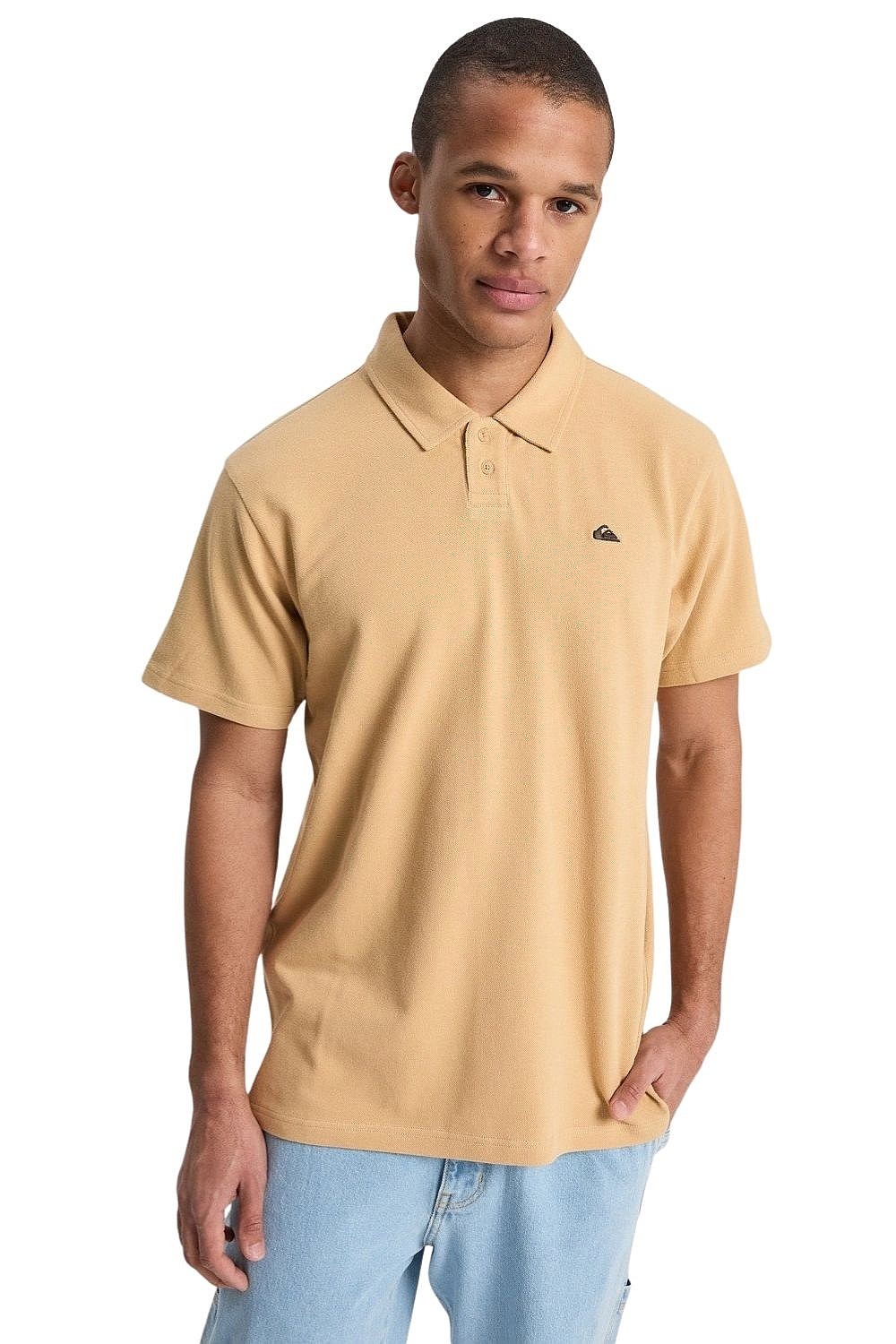 tričko Quiksilver MW Pique Polo - CJZ0/Khaki