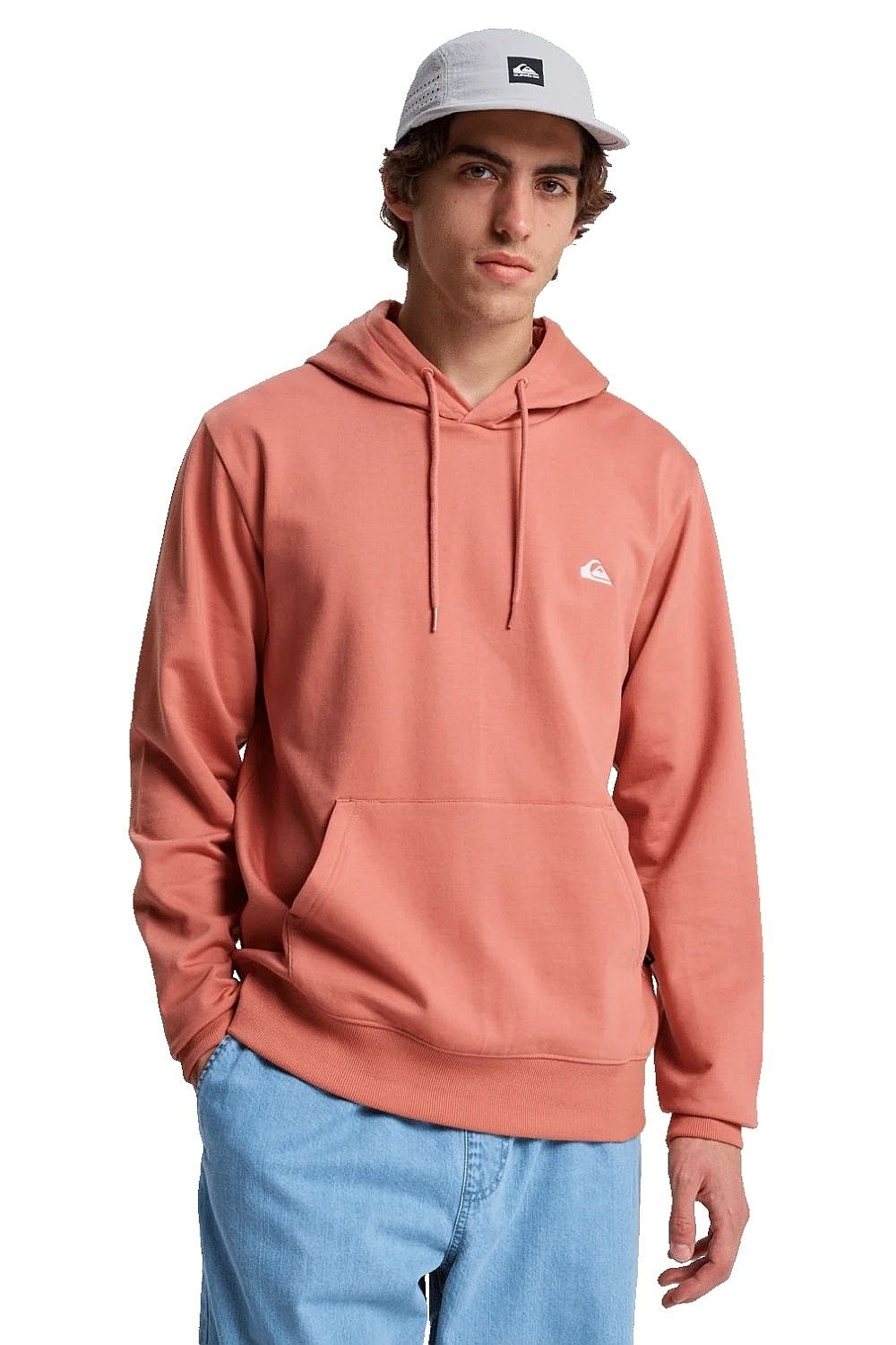 shirts Quiksilver Basic Hoodie - MKT0/Desert Sand - men´s