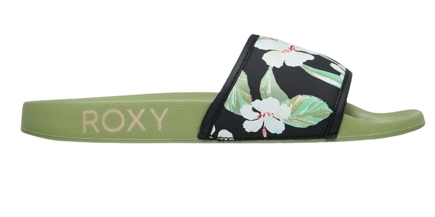 обувь Roxy Slippy IV - GLD0/Oil Green - women´s