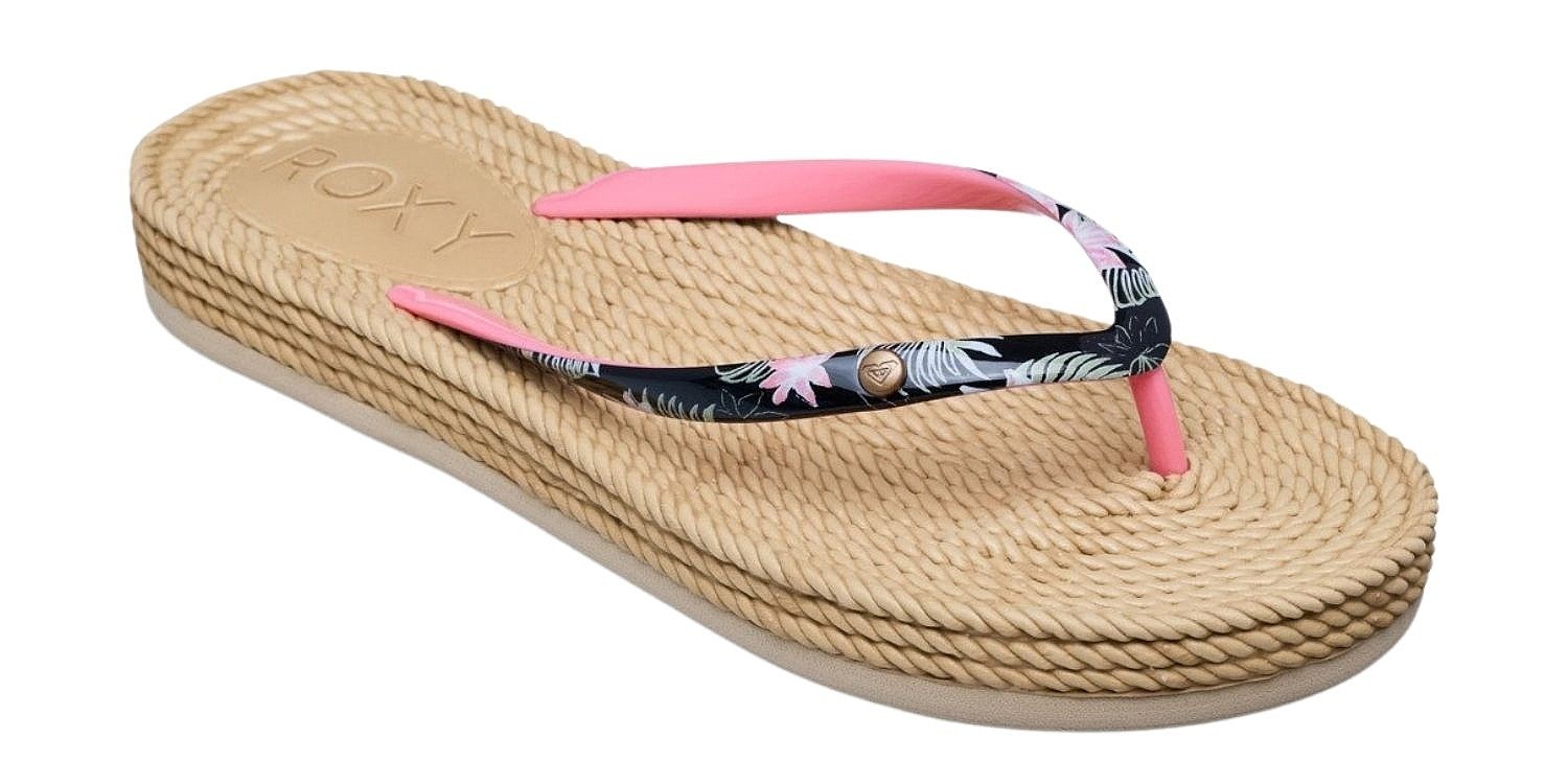tongs Roxy South Beach III - BBP/Black/Pink - women´s