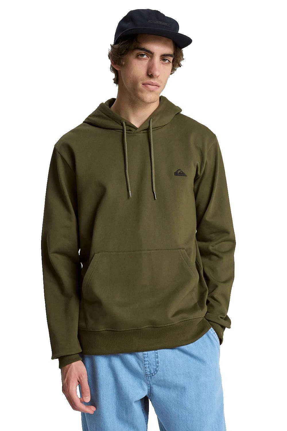 tréningfelső Quiksilver Basic Hoodie - CRE0/Grape Leaf - men´s