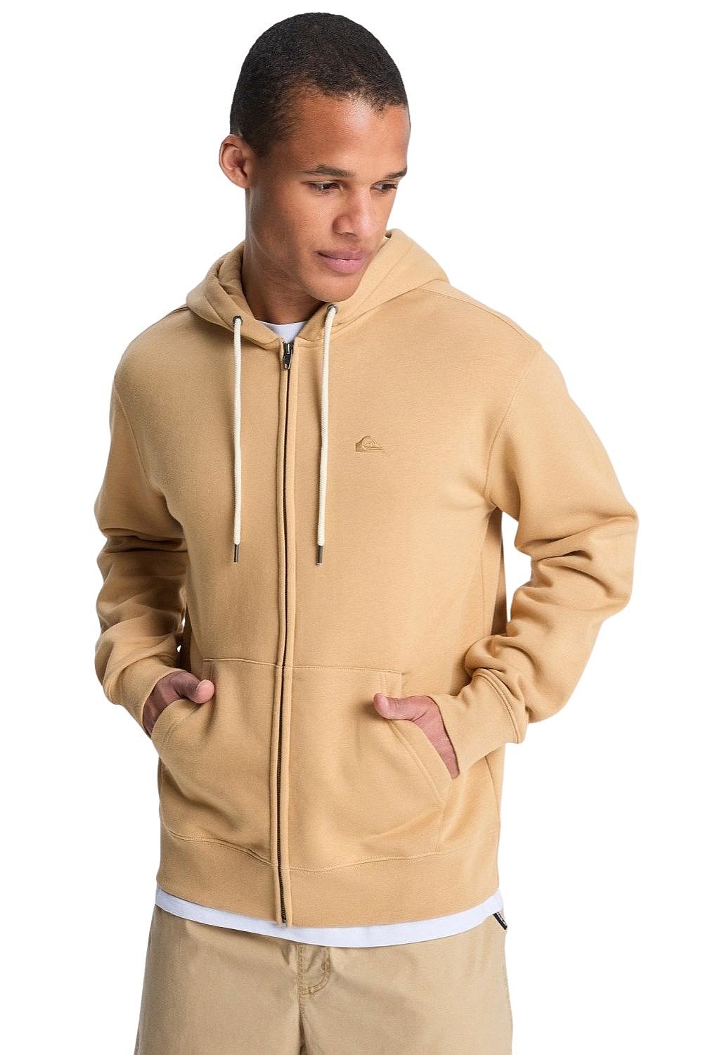 mikina Quiksilver Salt Water Zip - CJZ0/Khaki - men´s