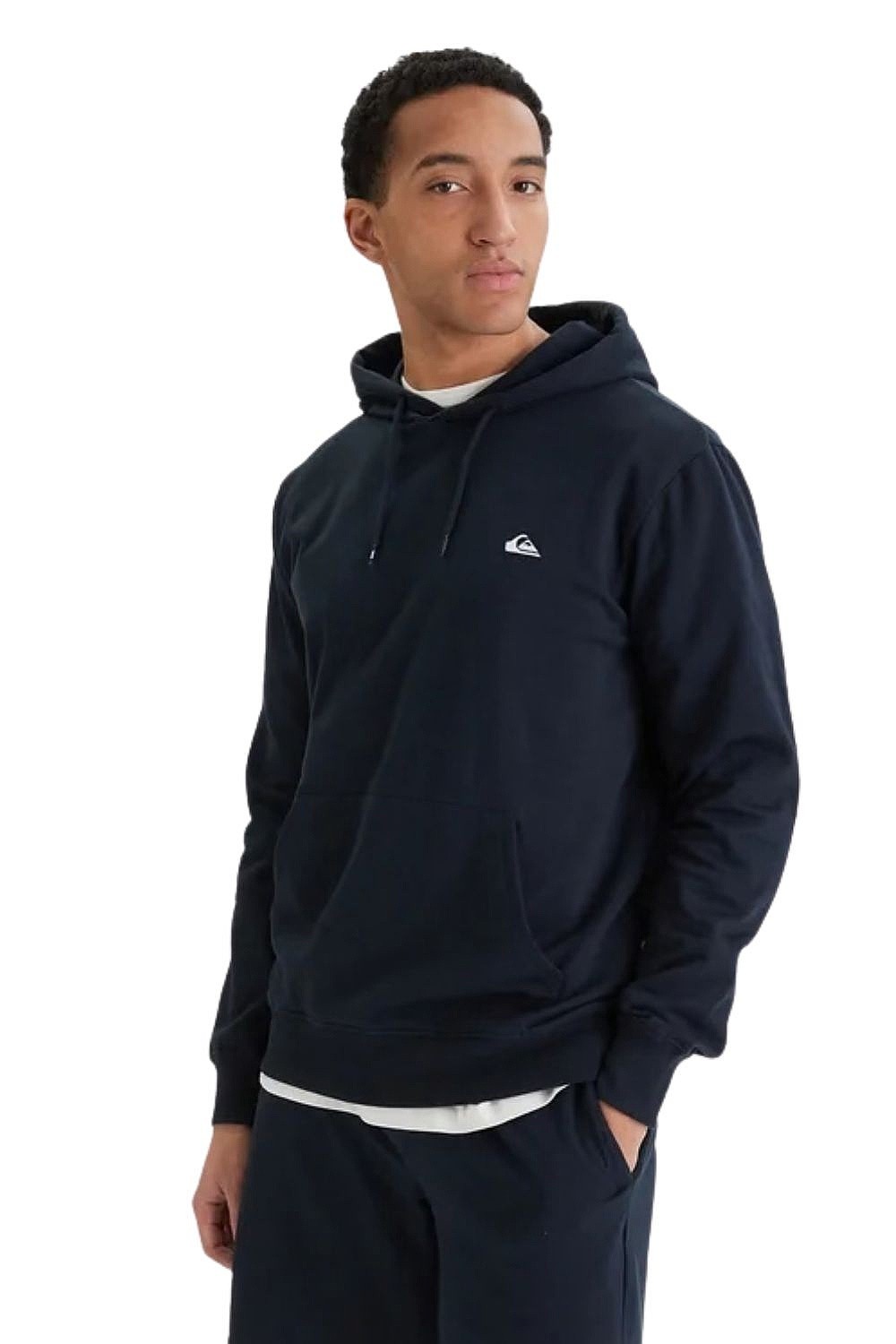 mikina Quiksilver Basic Hoodie - KTP0/Dark Navy