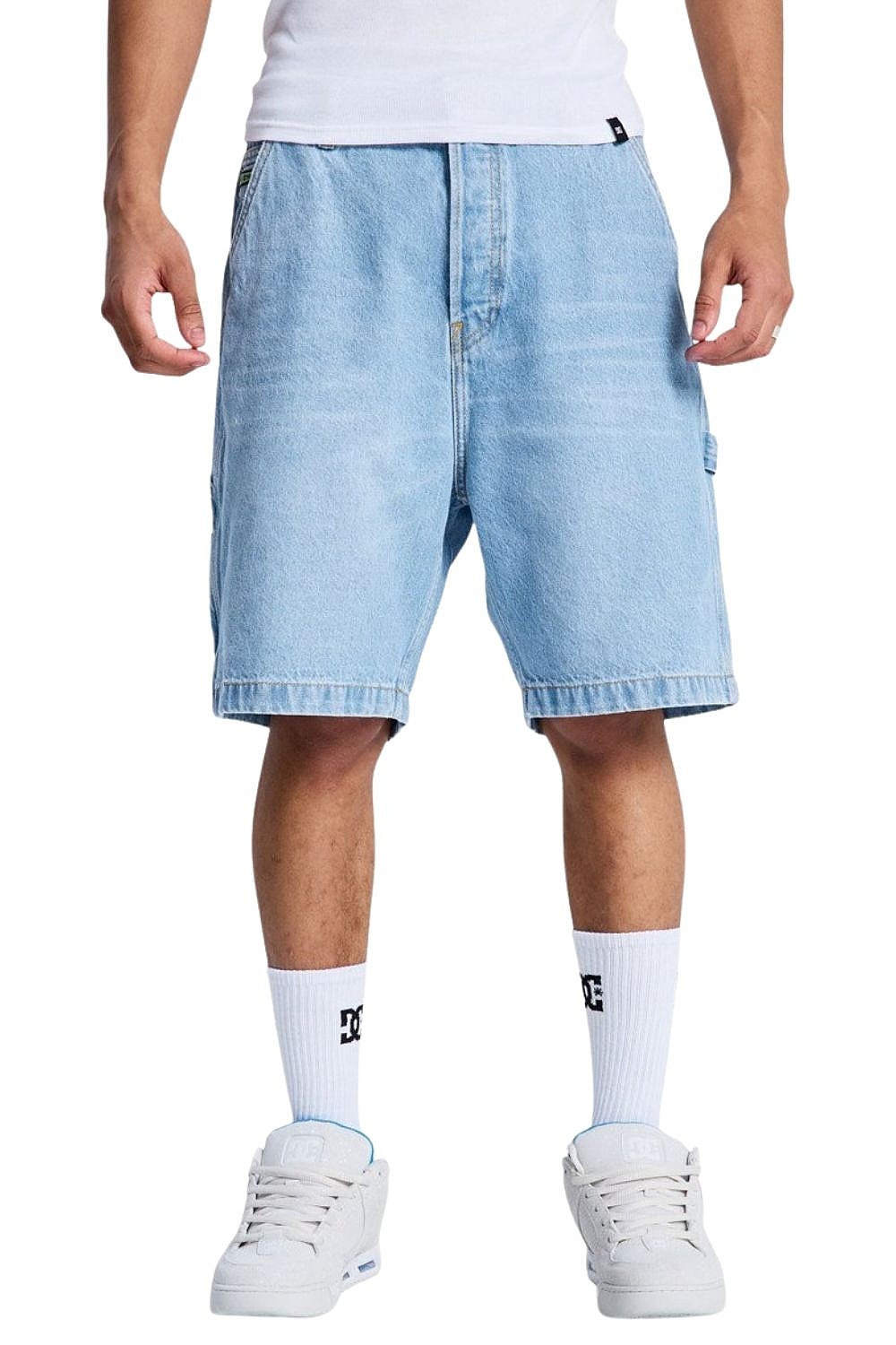sort DC Baggy Denim Carpenter - BFBW/Indigo Light - men´s