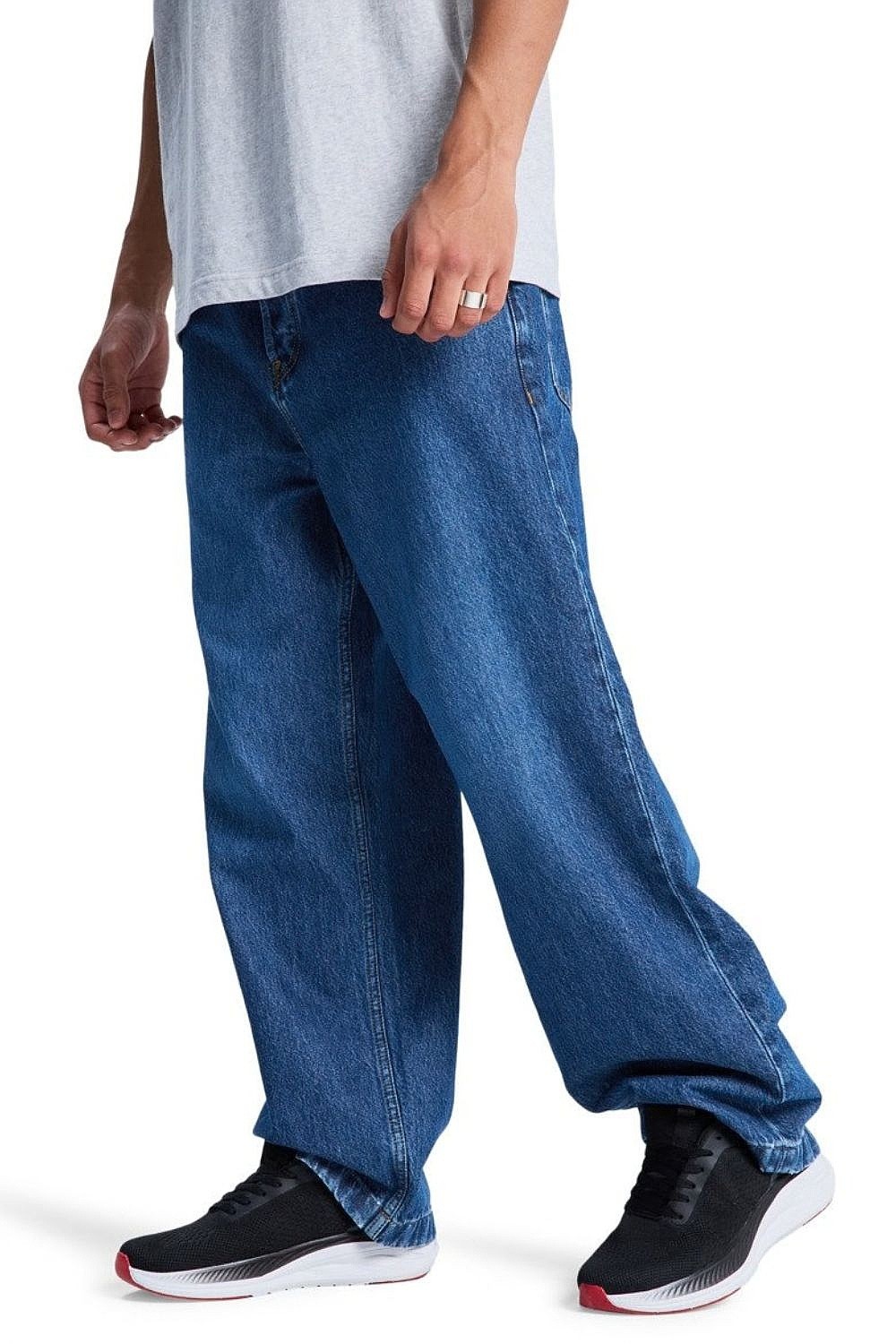 jeansy DC Baggy Denim - BLCW/Stone Indigo - men´s