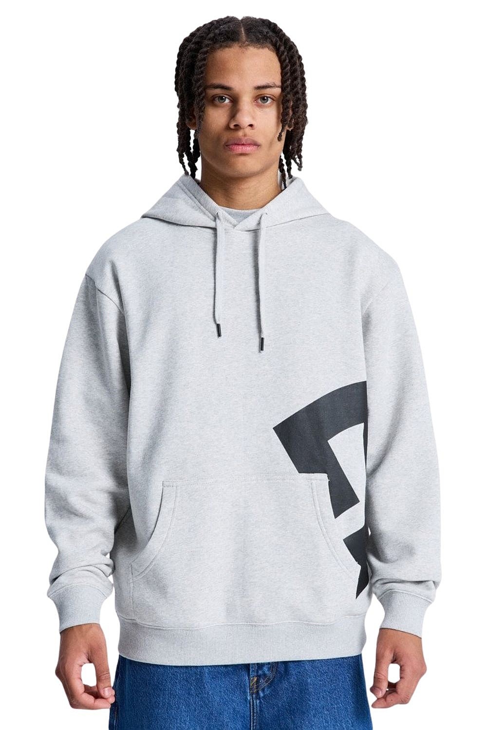 mikina DC Lanai Pullover - SFRH/Light Heather Grey - men´s