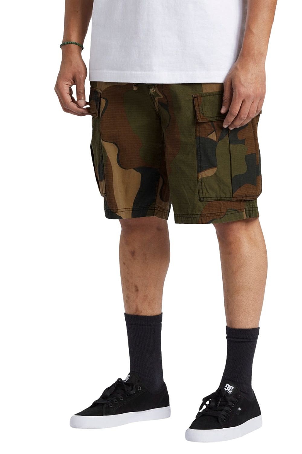 kraťasy DC Tundra Cargo - XCGK/Abstract Camo - men´s